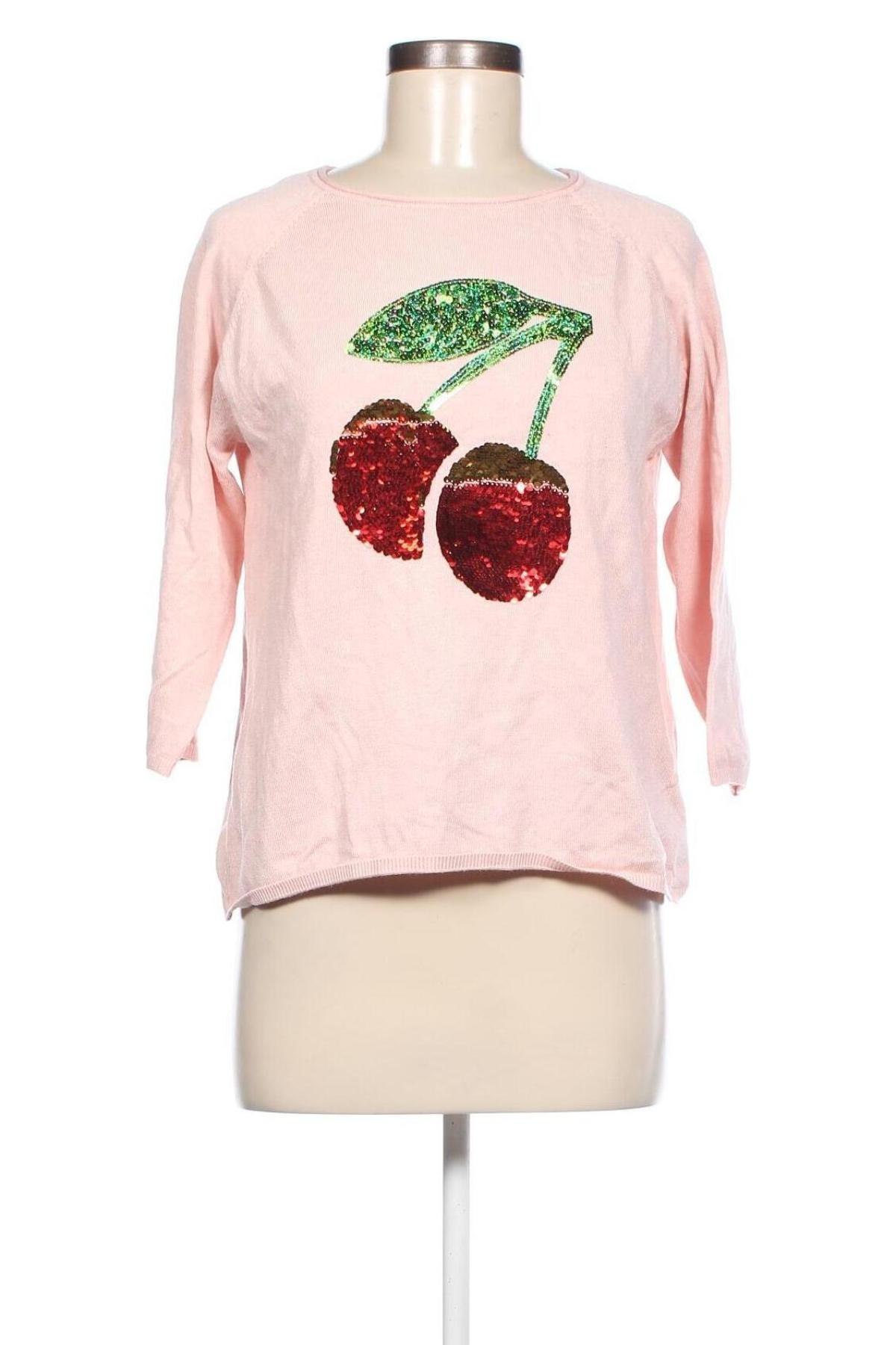 Дамски пуловер ONLY, Размер S, Цвят Розов, Цена 8,10 лв.