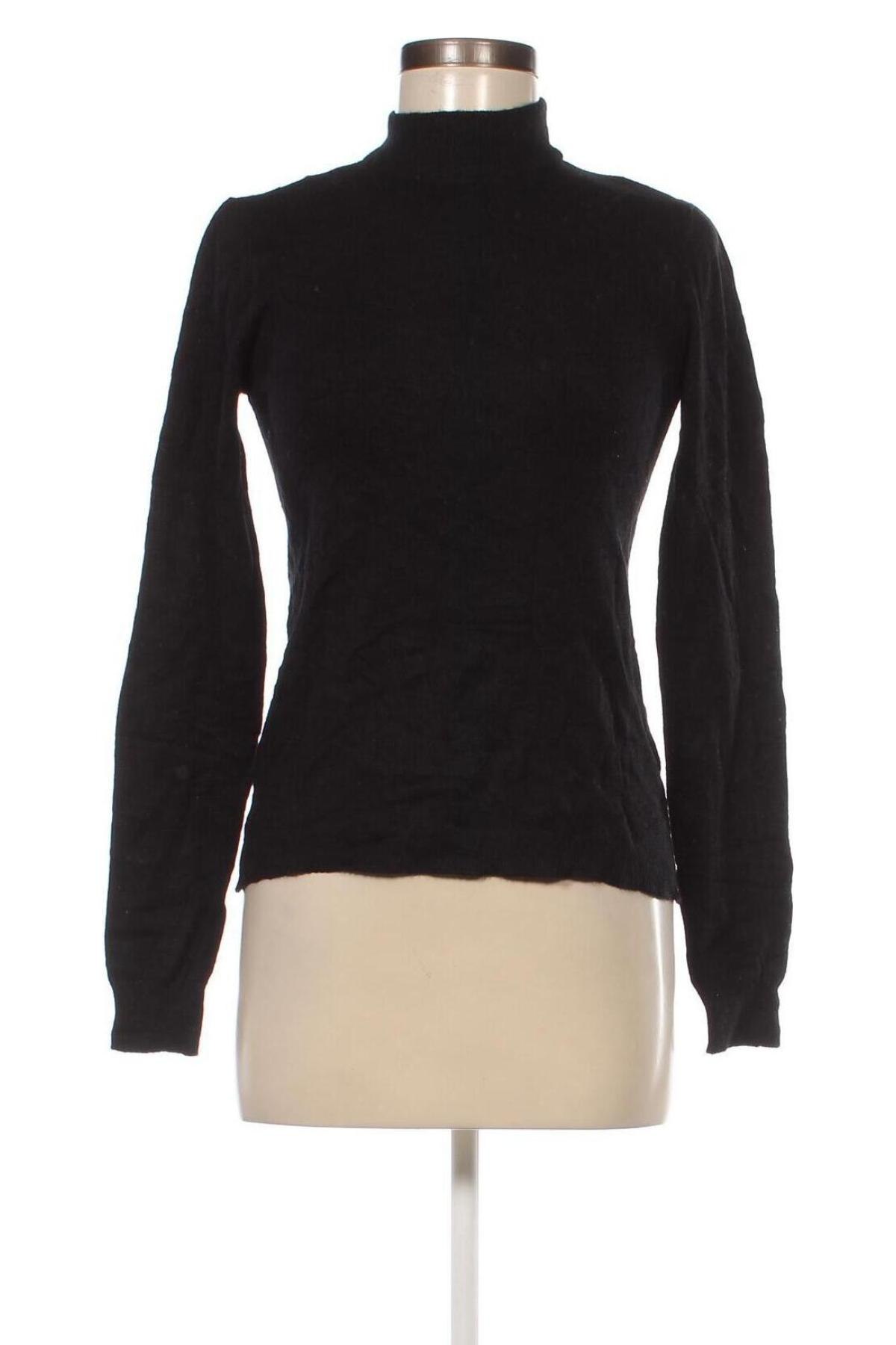 Дамски пуловер Object, Размер XS, Цвят Черен, Цена 16,40 лв.
