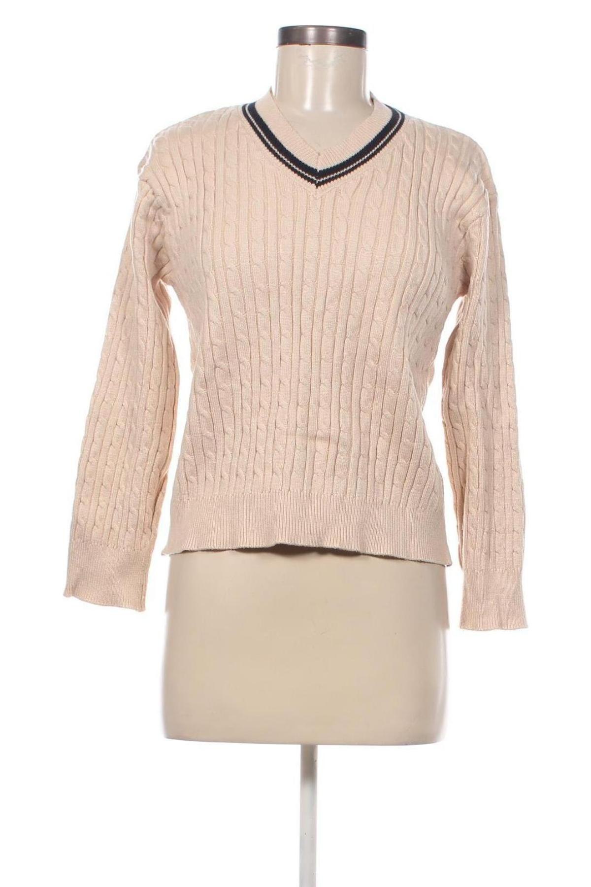 Γυναικείο πουλόβερ Order Plus, Μέγεθος L, Χρώμα  Μπέζ, Τιμή 4,66 €