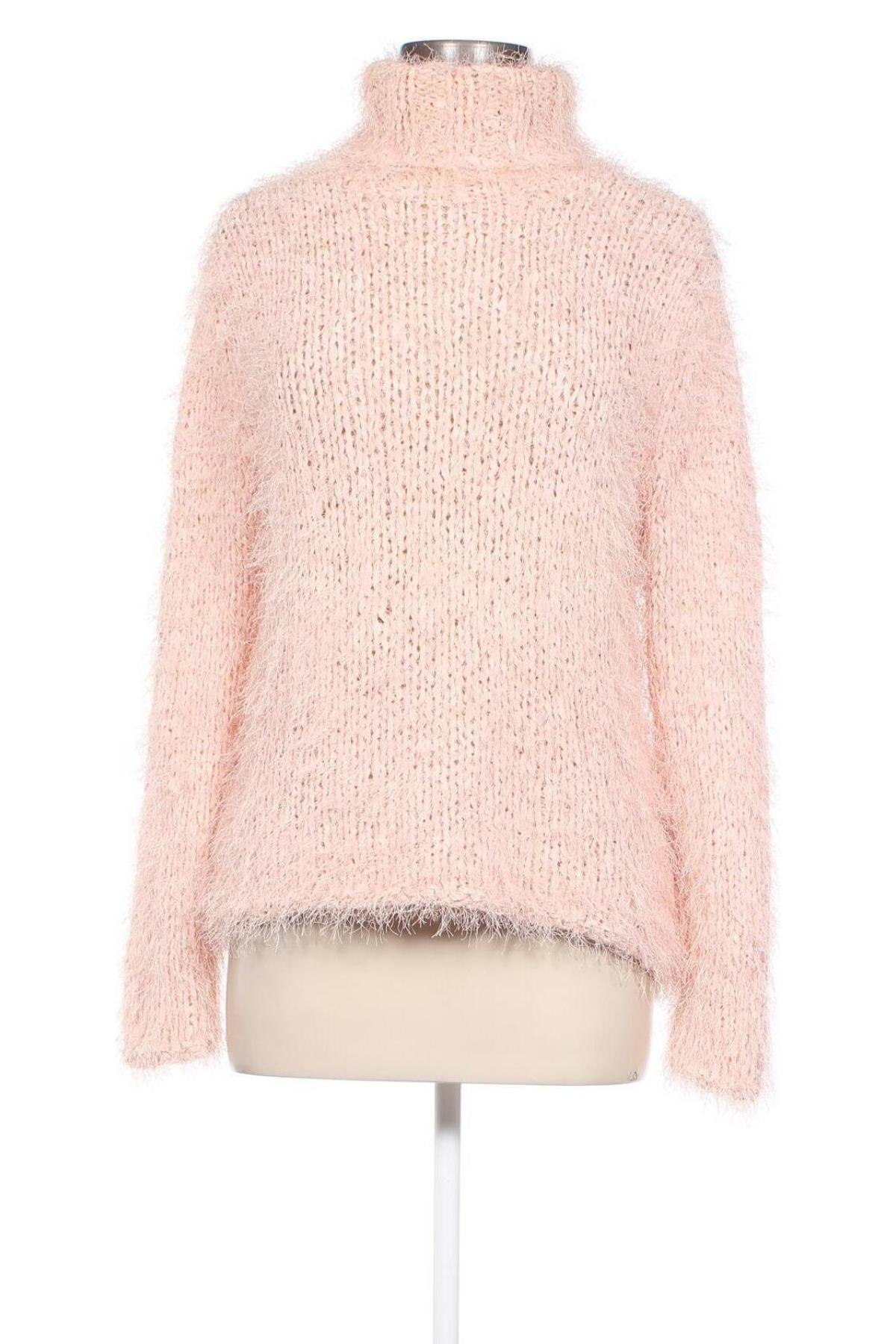 Дамски пуловер Oui, Размер L, Цвят Розов, Цена 31,00 лв.