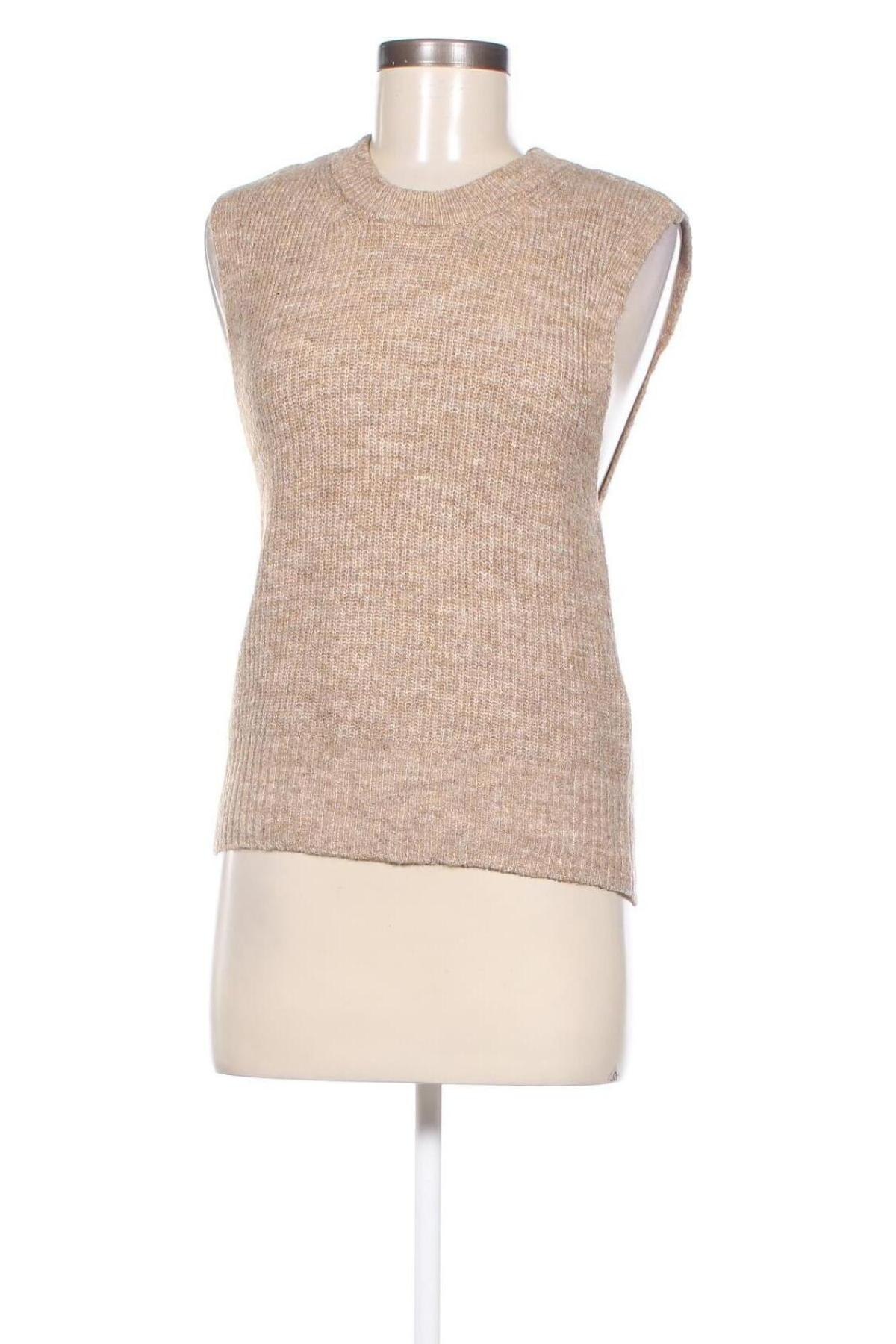 Γυναικείο πουλόβερ Pieces, Μέγεθος S, Χρώμα  Μπέζ, Τιμή 5,34 €
