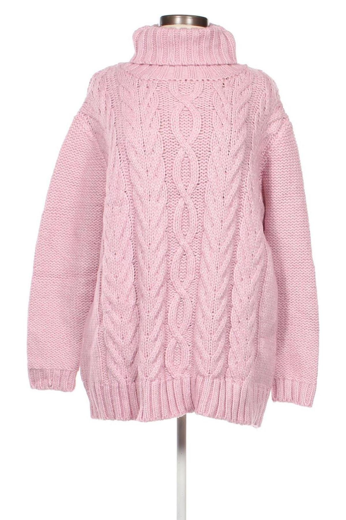 Γυναικείο πουλόβερ Pieces, Μέγεθος M, Χρώμα Ρόζ , Τιμή 5,51 €
