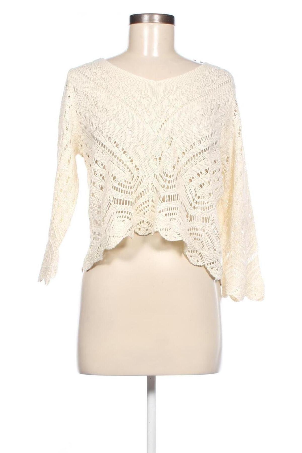 Γυναικείο πουλόβερ Pigalle, Μέγεθος M, Χρώμα Εκρού, Τιμή 2,69 €