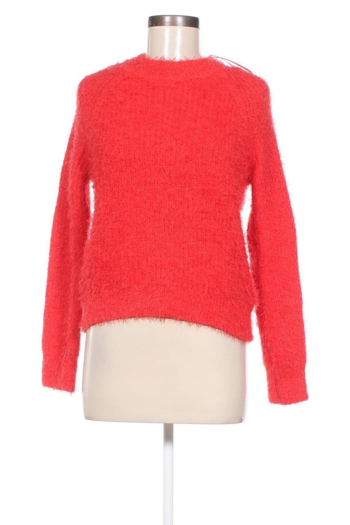 Дамски пуловер Pink Rose, Размер XS, Цвят Червен, Цена 11,60 лв.