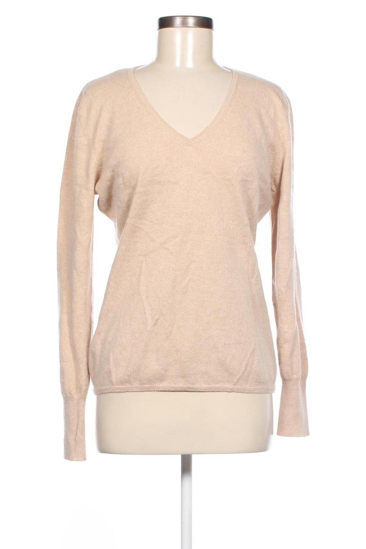 Γυναικείο πουλόβερ Repeat, Μέγεθος M, Χρώμα  Μπέζ, Τιμή 59,38 €