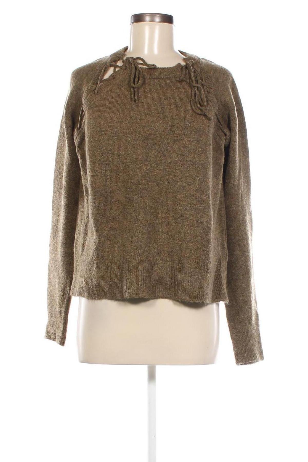 Дамски пуловер Review, Размер S, Цвят Зелен, Цена 16,40 лв.