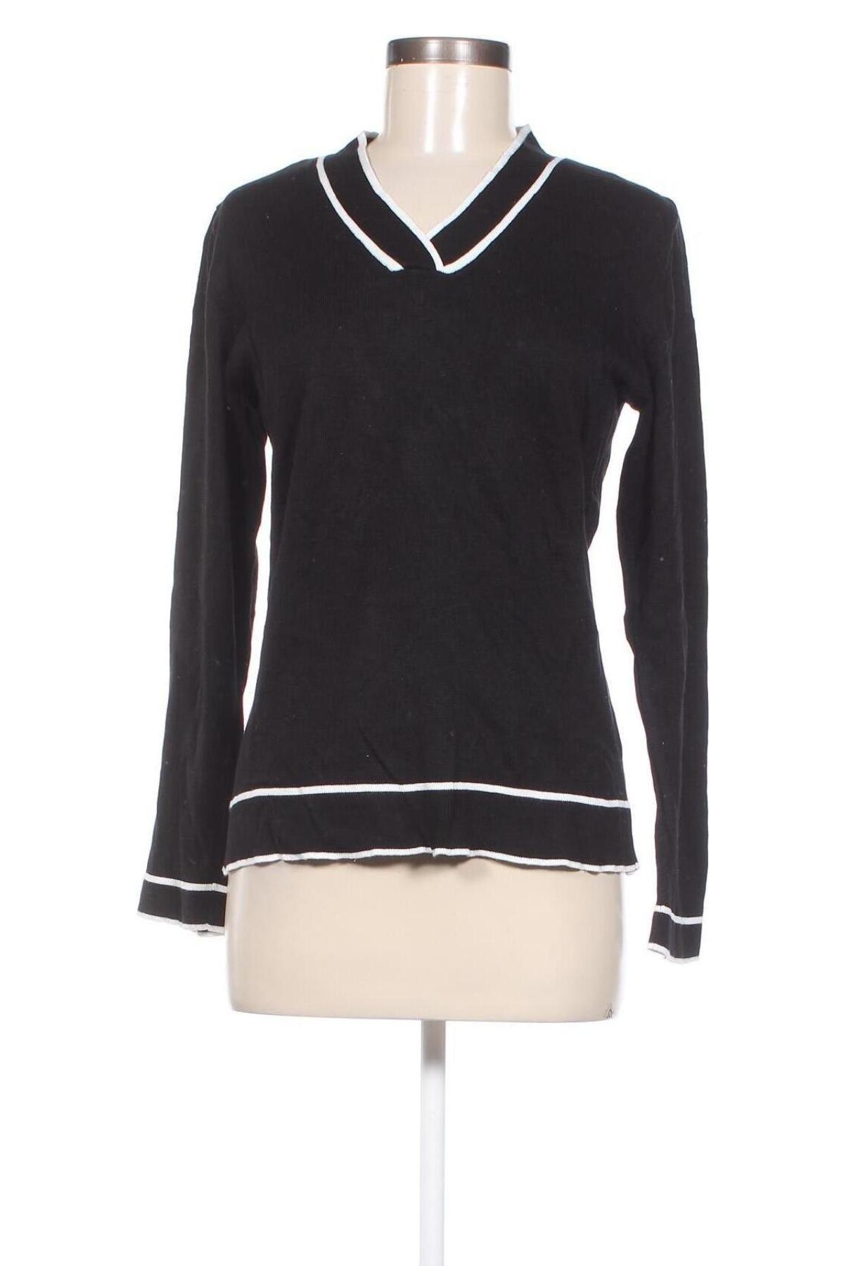 Γυναικείο πουλόβερ Rick Cardona, Μέγεθος M, Χρώμα Μαύρο, Τιμή 25,36 €