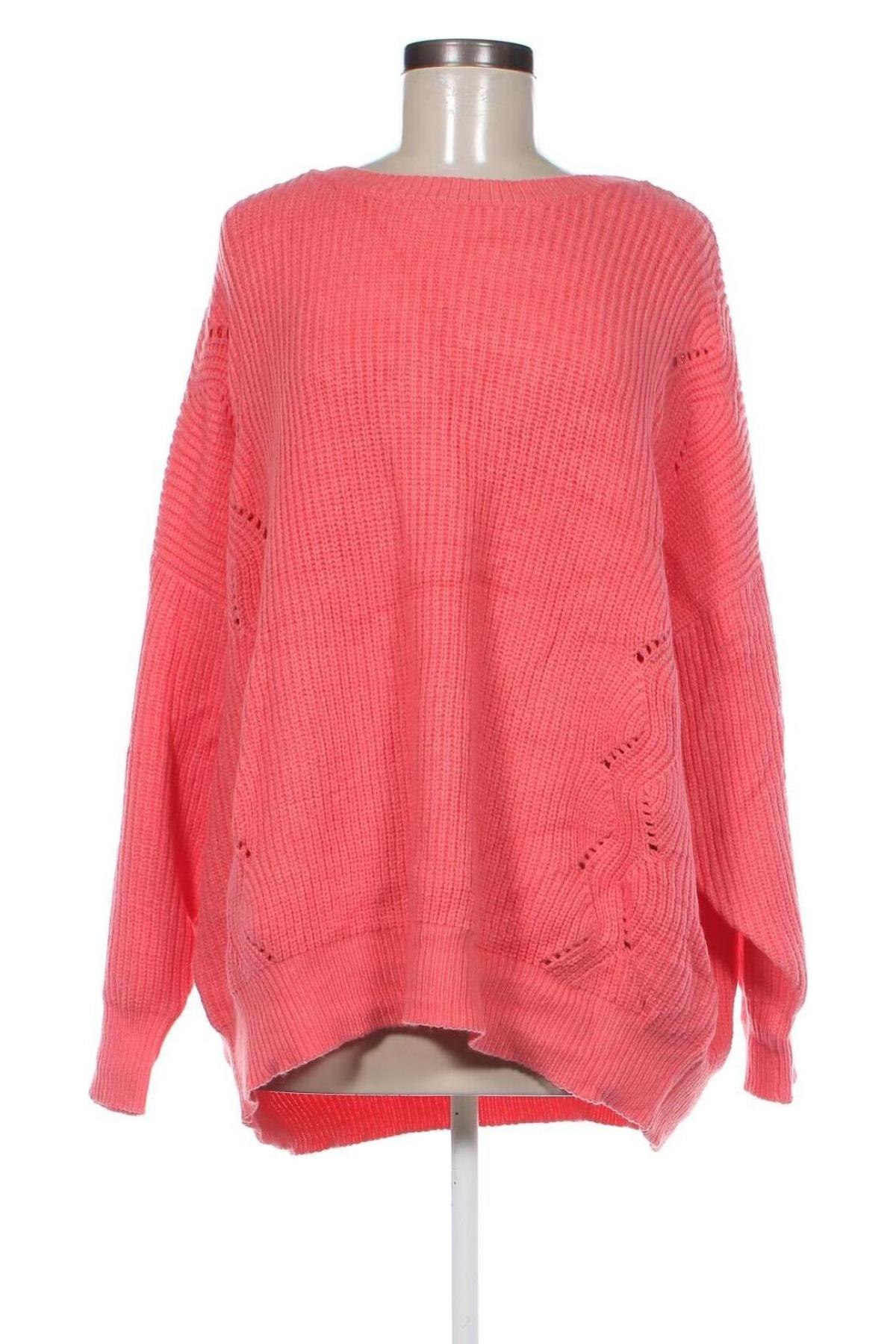 Damenpullover Rock Your Curves by Angelina Kirsch, Größe XXL, Farbe Rosa, Preis € 5,85