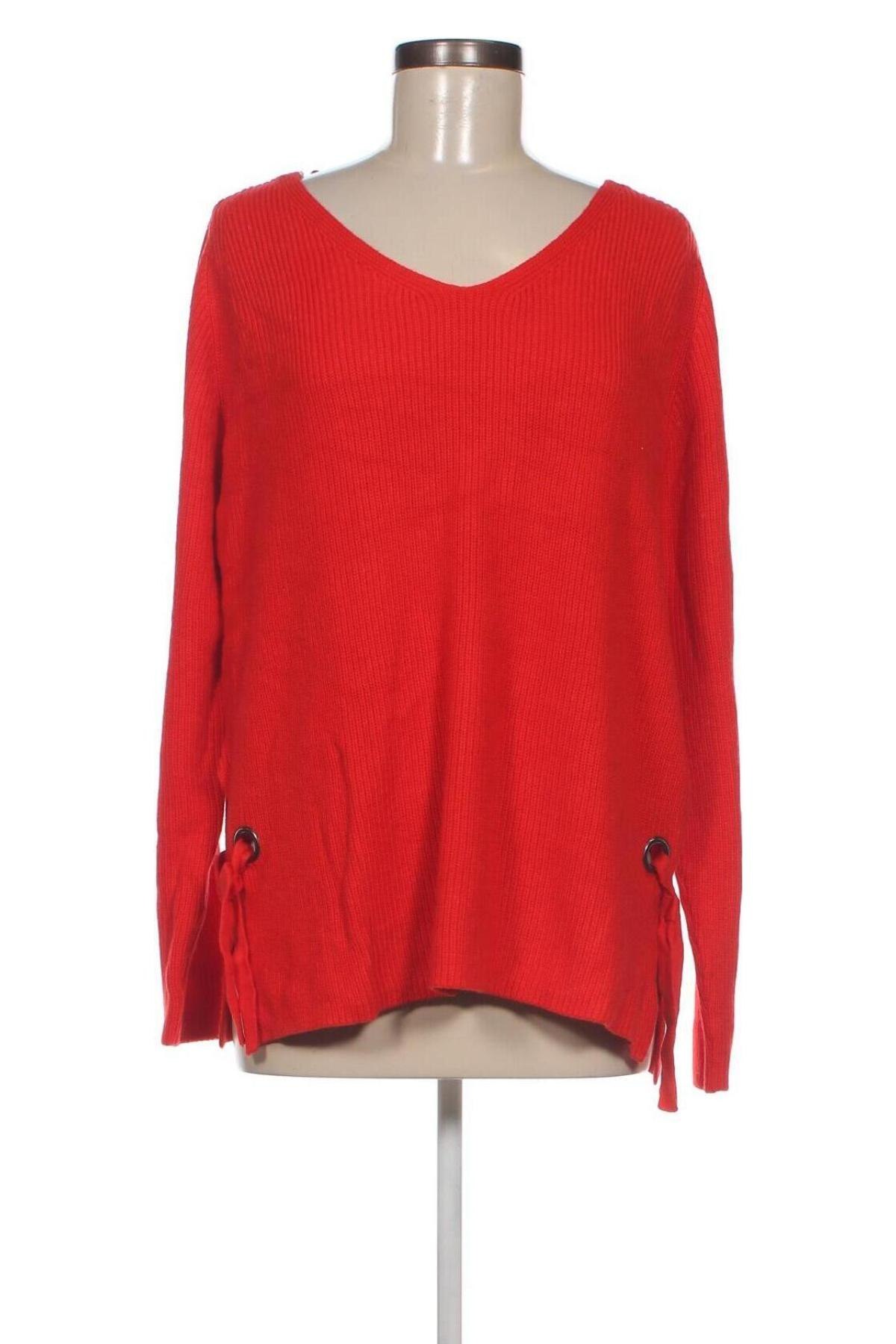 Γυναικείο πουλόβερ S.Oliver, Μέγεθος XL, Χρώμα Κόκκινο, Τιμή 25,36 €