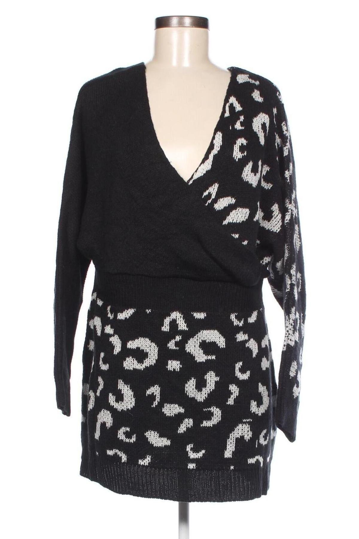 Дамски пуловер SHEIN, Размер XXL, Цвят Черен, Цена 10,15 лв.