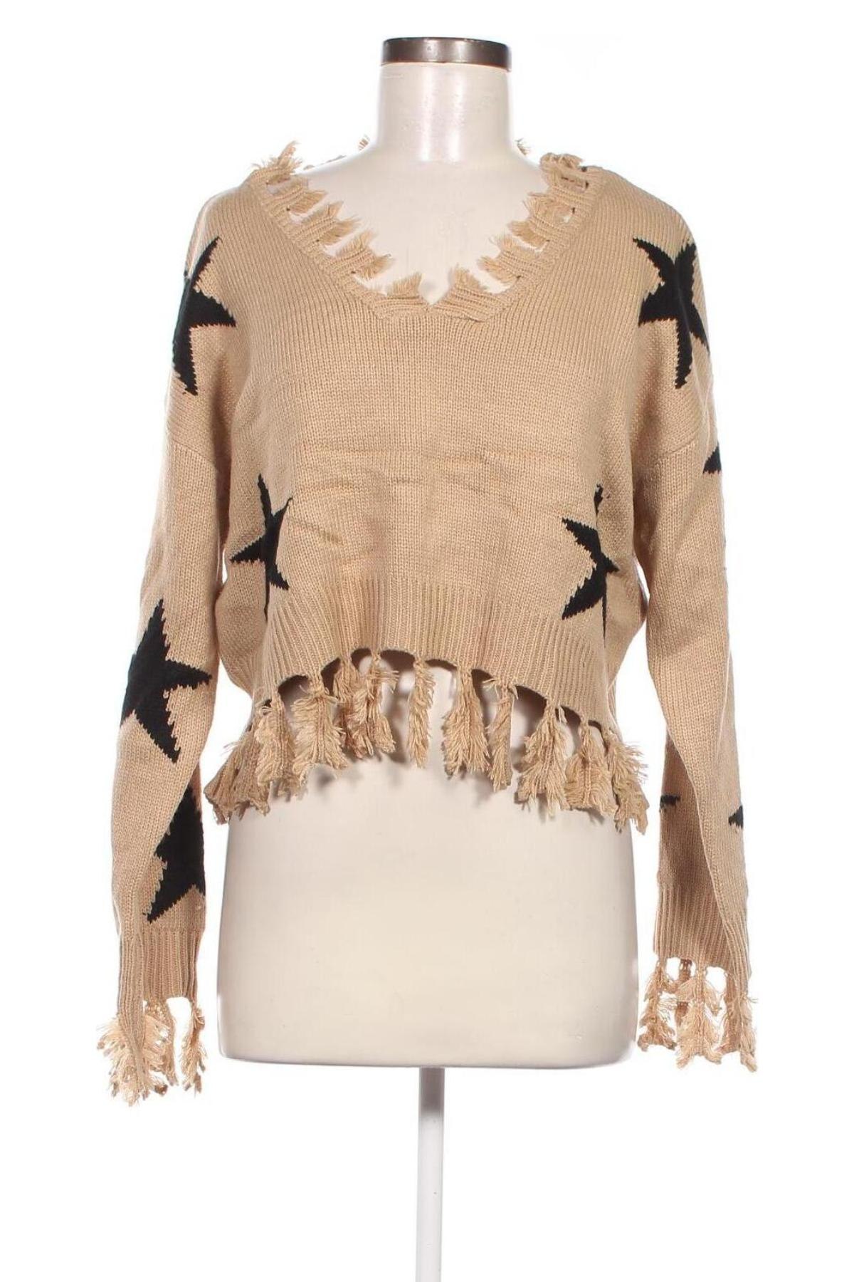 Дамски пуловер SHEIN, Размер M, Цвят Кафяв, Цена 6,96 лв.