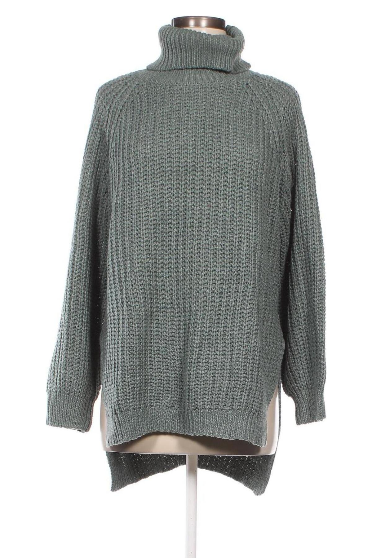 Γυναικείο πουλόβερ SHEIN, Μέγεθος L, Χρώμα Πράσινο, Τιμή 4,66 €