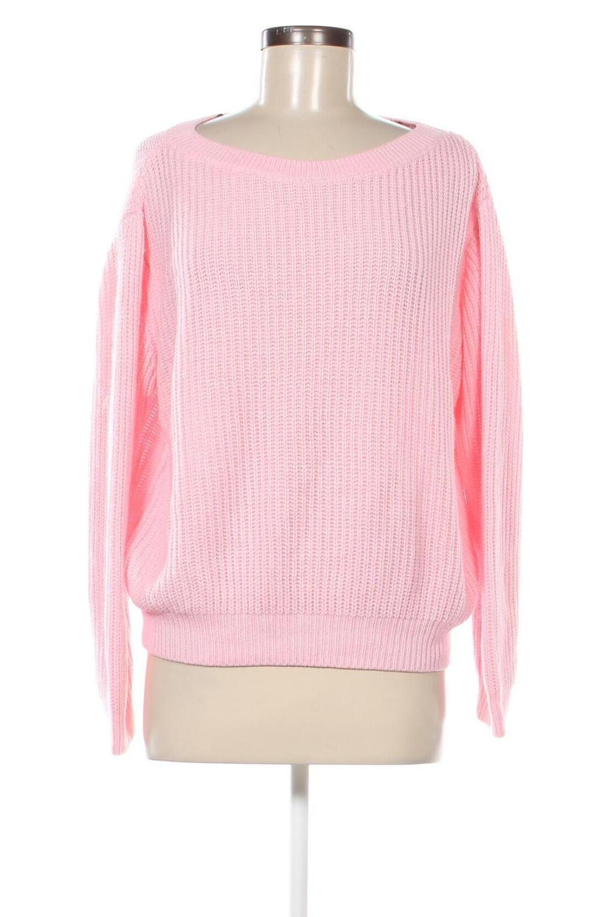 Γυναικείο πουλόβερ SHEIN, Μέγεθος L, Χρώμα Ρόζ , Τιμή 5,02 €