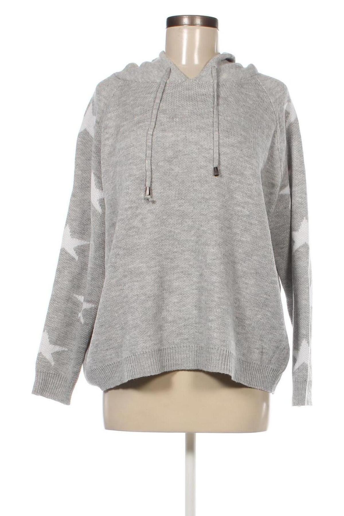 Γυναικείο πουλόβερ SHEIN, Μέγεθος XXL, Χρώμα Γκρί, Τιμή 7,18 €