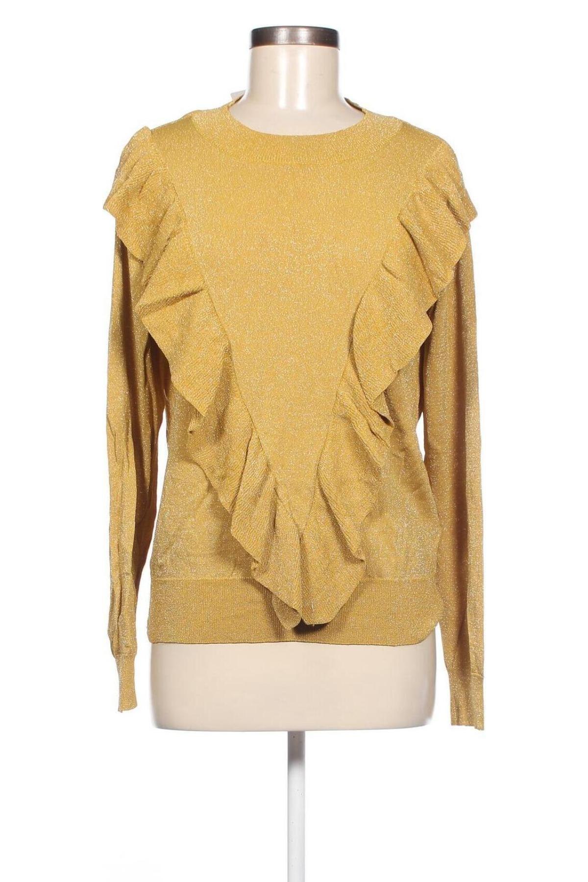 Γυναικείο πουλόβερ Selected Femme, Μέγεθος M, Χρώμα Κίτρινο, Τιμή 17,16 €