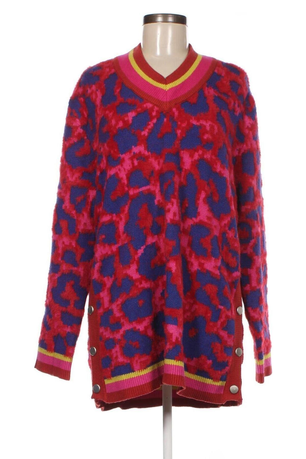Γυναικείο πουλόβερ Silvian Heach, Μέγεθος S, Χρώμα Πολύχρωμο, Τιμή 31,82 €