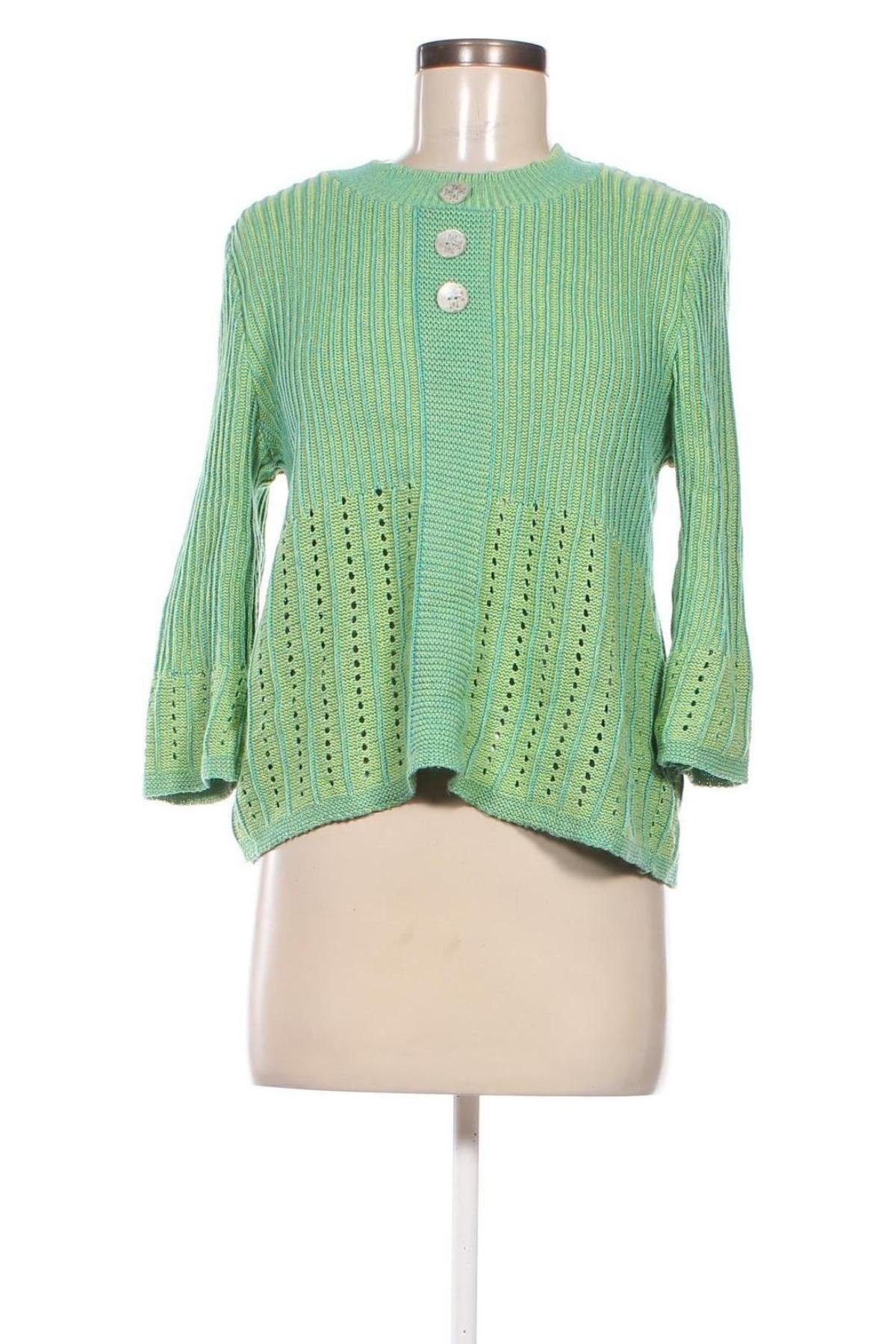 Дамски пуловер Skovhuus, Размер M, Цвят Зелен, Цена 8,20 лв.