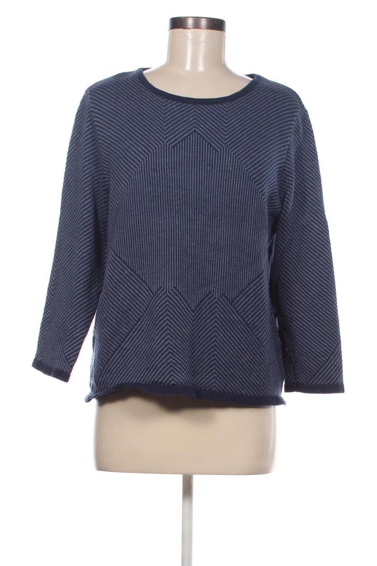 Дамски пуловер Skovhuus, Размер L, Цвят Син, Цена 9,43 лв.