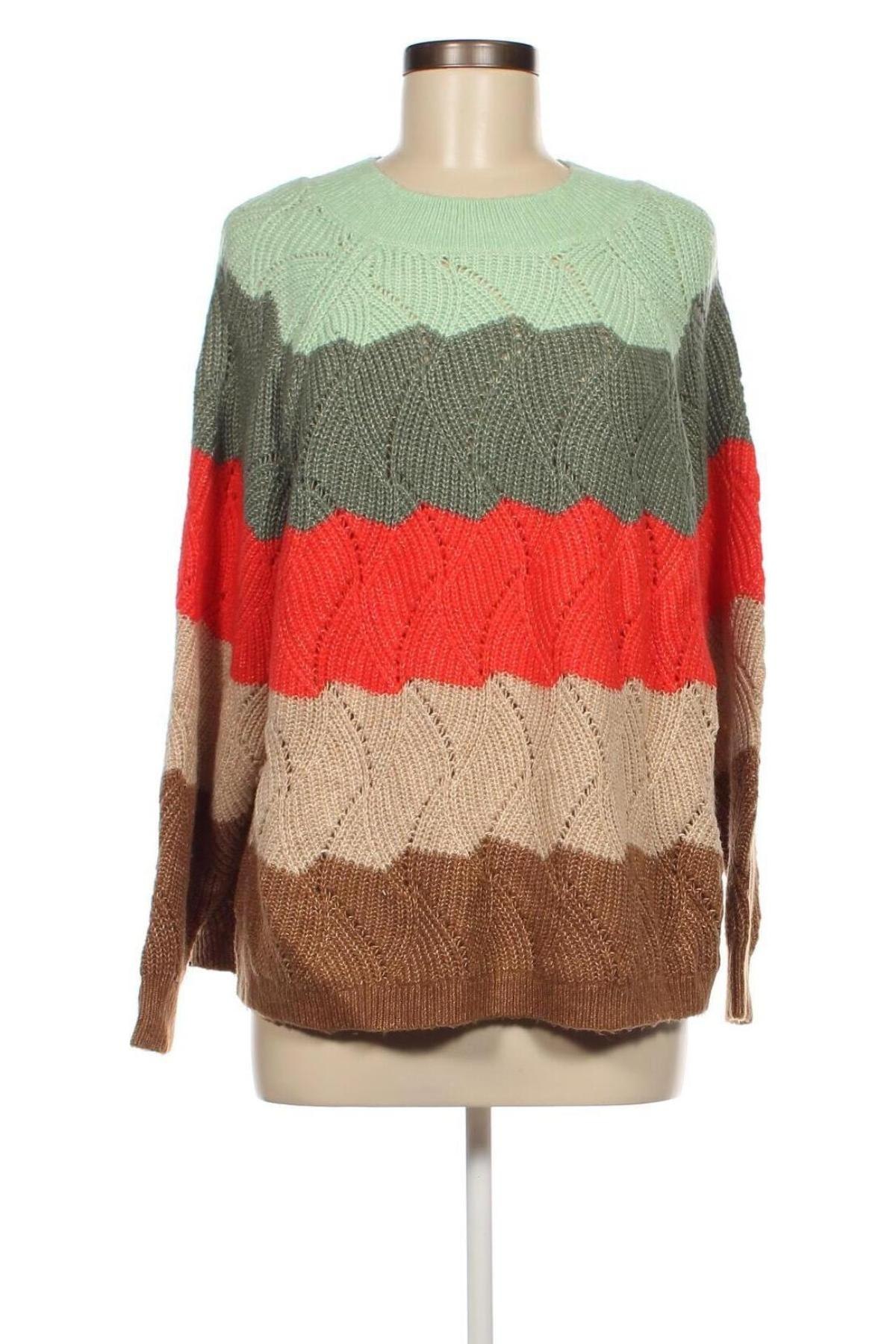 Γυναικείο πουλόβερ Street One, Μέγεθος XL, Χρώμα Πολύχρωμο, Τιμή 10,14 €