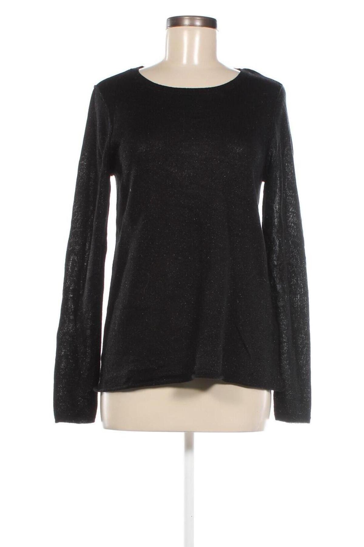 Дамски пуловер Street One, Размер M, Цвят Черен, Цена 8,20 лв.