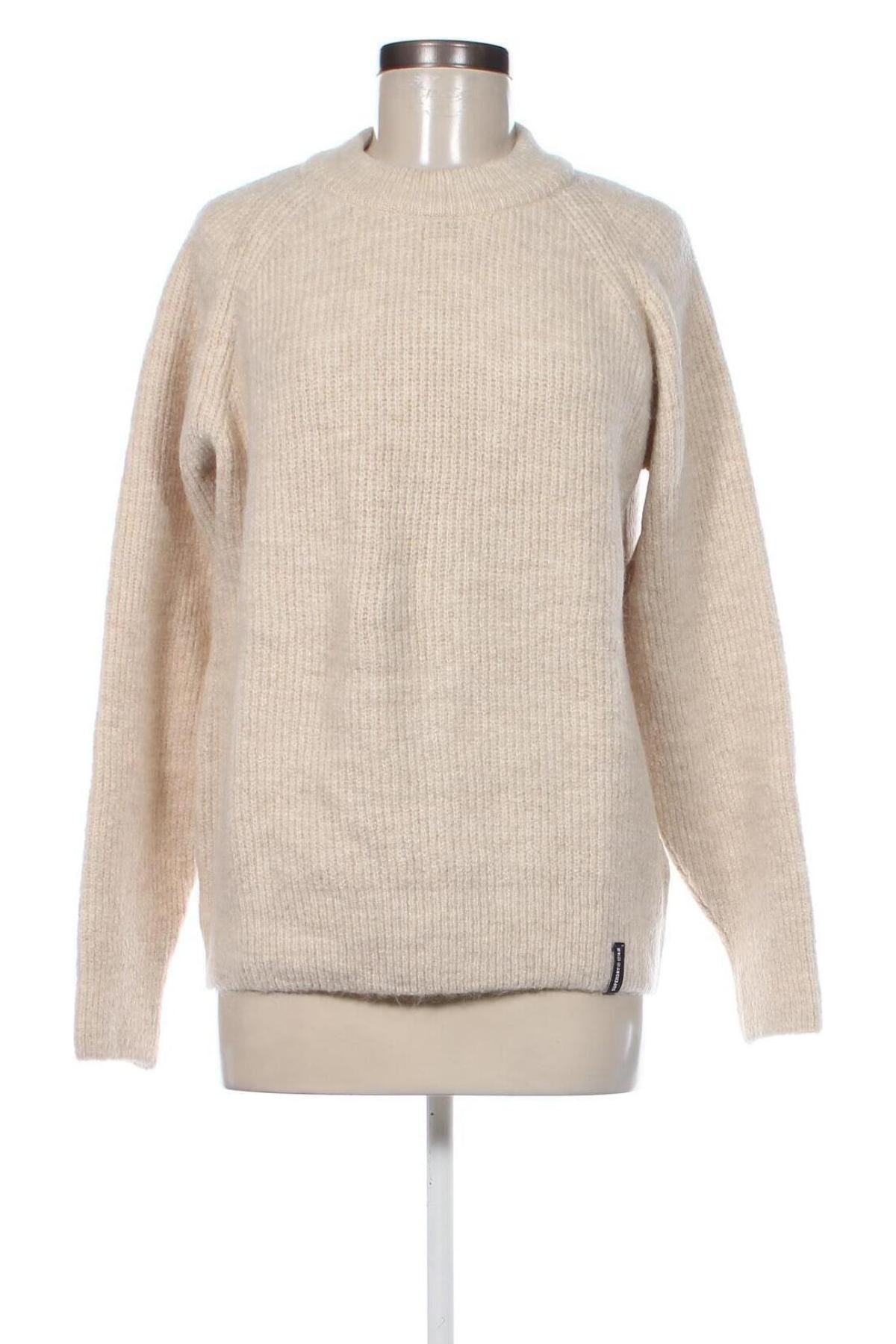 Damenpullover Superdry, Größe M, Farbe Ecru, Preis € 9,29