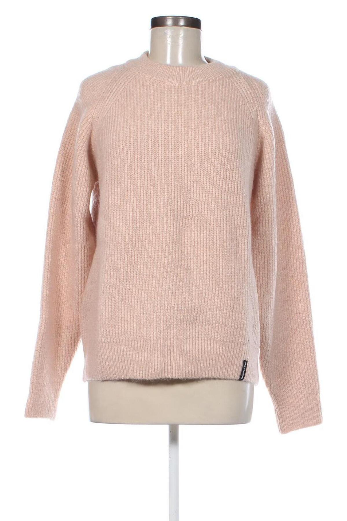 Дамски пуловер Superdry, Размер M, Цвят Розов, Цена 37,10 лв.