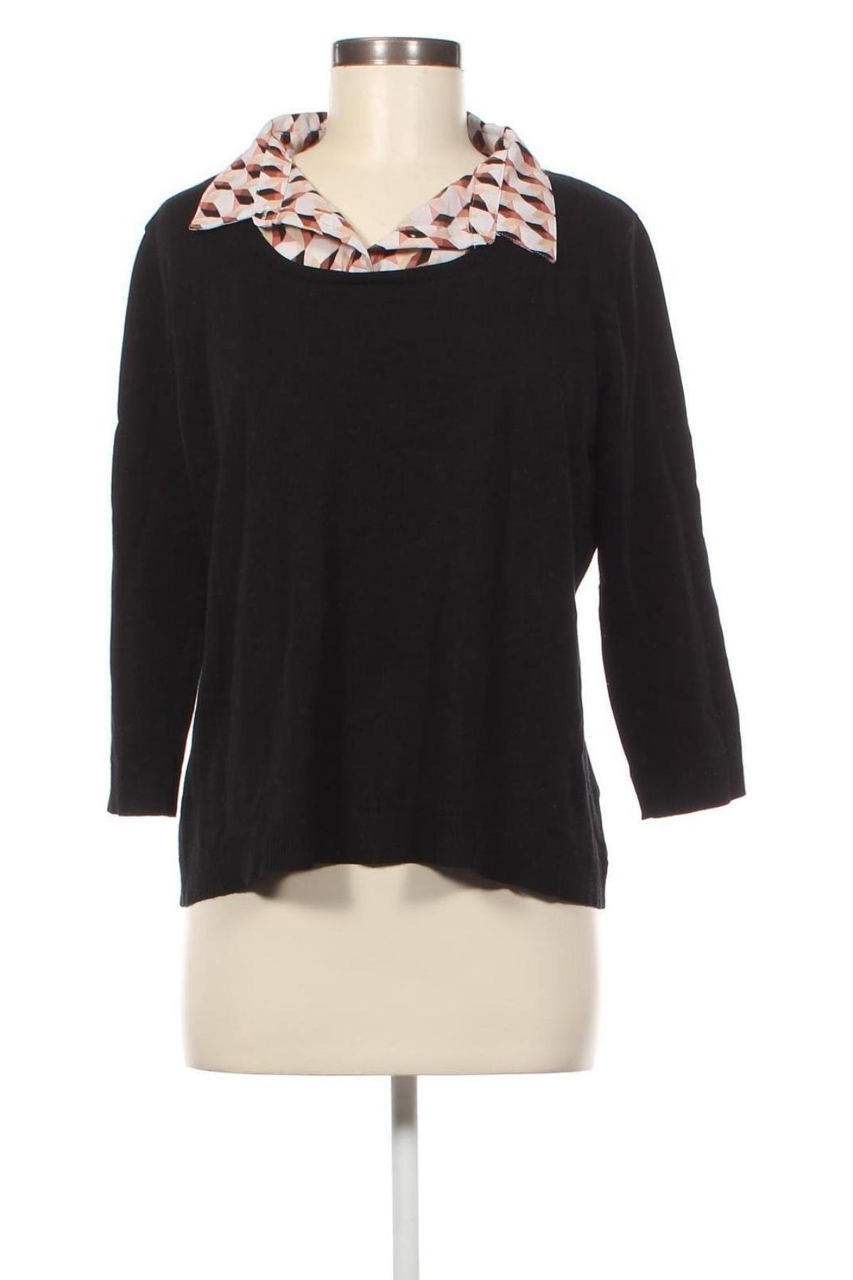 Γυναικείο πουλόβερ Suzanne Grae, Μέγεθος L, Χρώμα Μαύρο, Τιμή 8,40 €