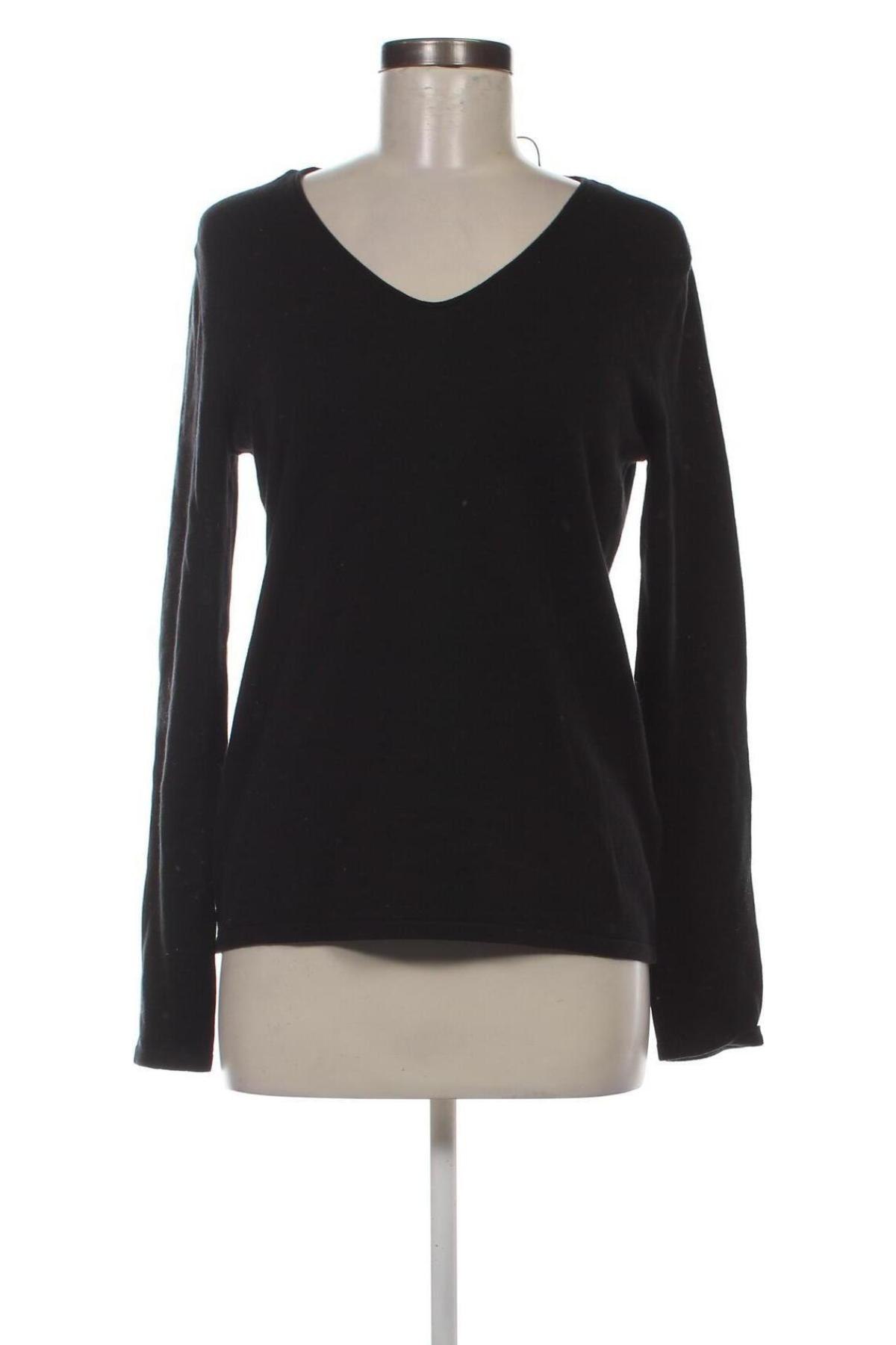 Дамски пуловер Tom Tailor, Размер S, Цвят Черен, Цена 17,67 лв.
