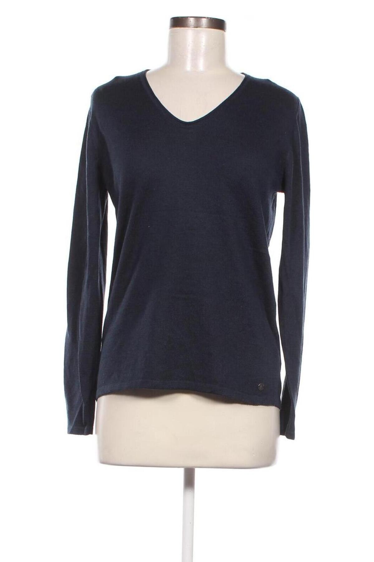 Дамски пуловер Tom Tailor, Размер L, Цвят Син, Цена 41,00 лв.