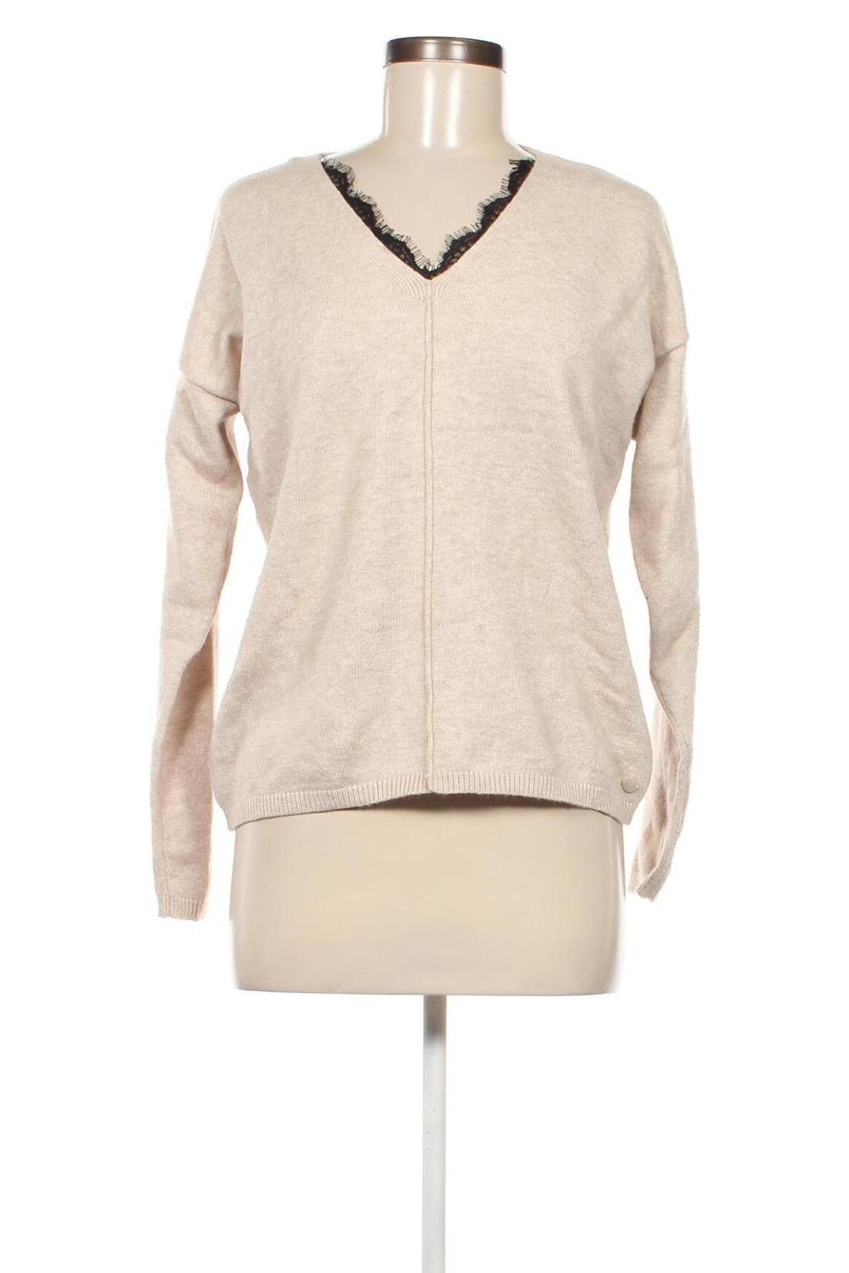 Damenpullover Tom Tailor, Größe S, Farbe Beige, Preis € 5,71