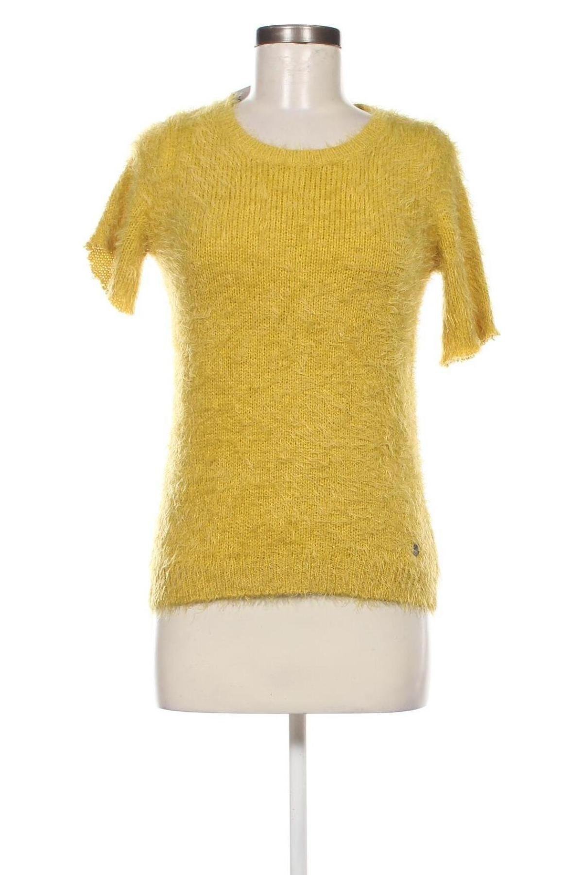 Γυναικείο πουλόβερ Tom Tailor, Μέγεθος S, Χρώμα Κίτρινο, Τιμή 25,36 €