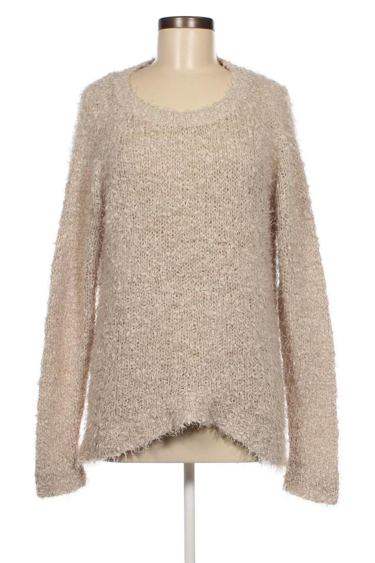 Дамски пуловер Vero Moda, Размер XL, Цвят Бежов, Цена 9,99 лв.