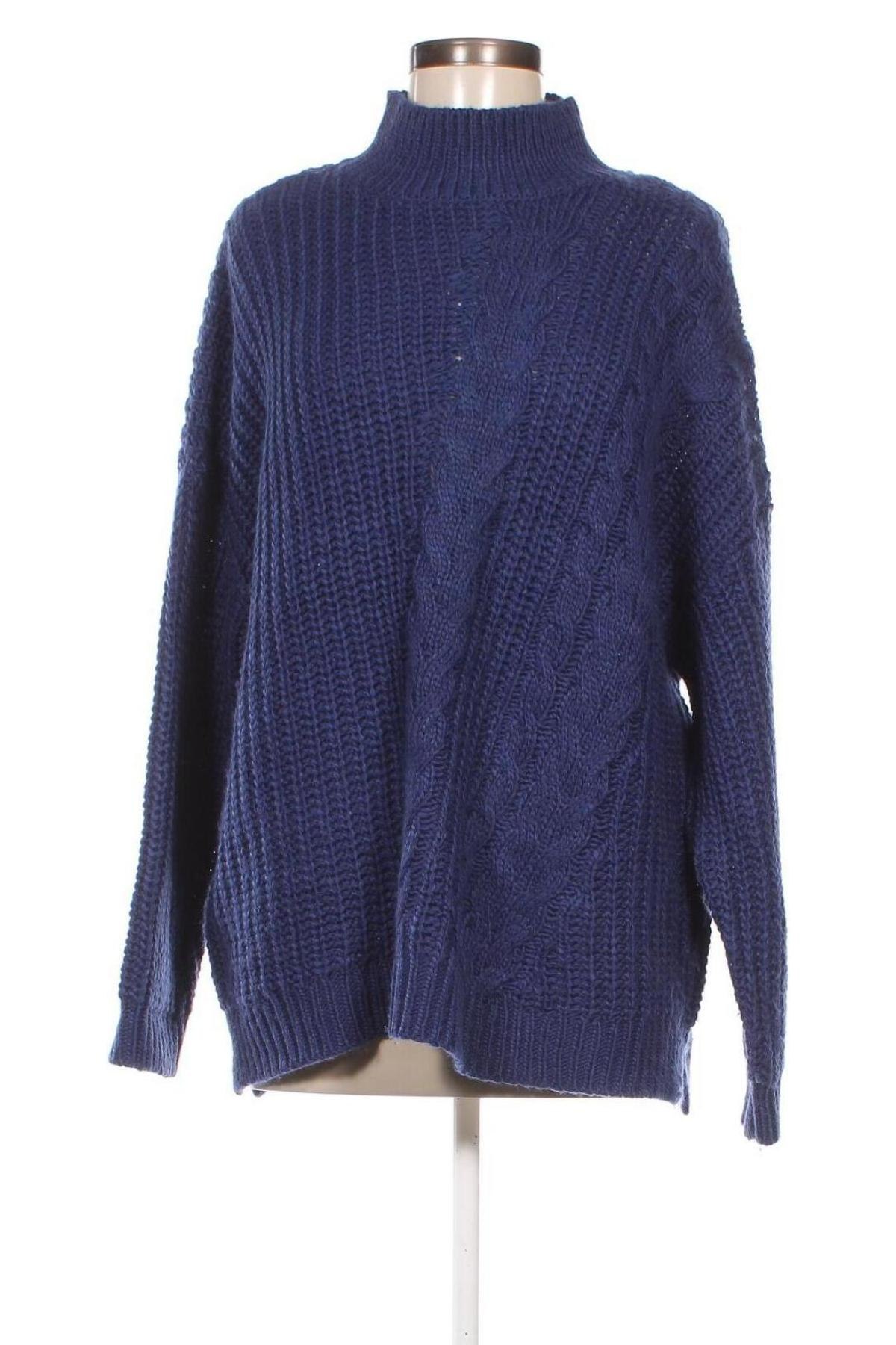 Дамски пуловер Yessica, Размер XL, Цвят Син, Цена 29,00 лв.