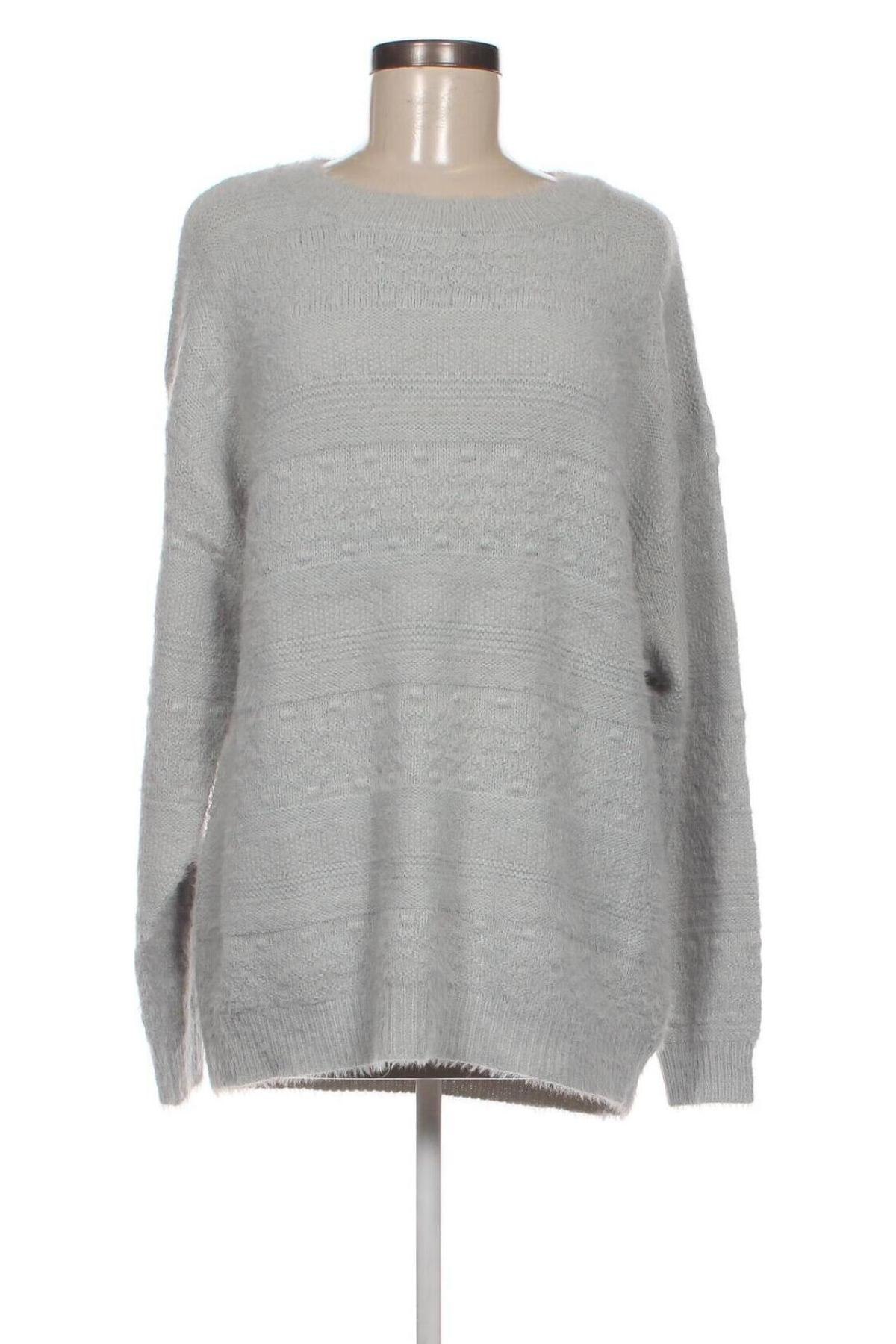 Дамски пуловер Yessica, Размер L, Цвят Сив, Цена 6,96 лв.