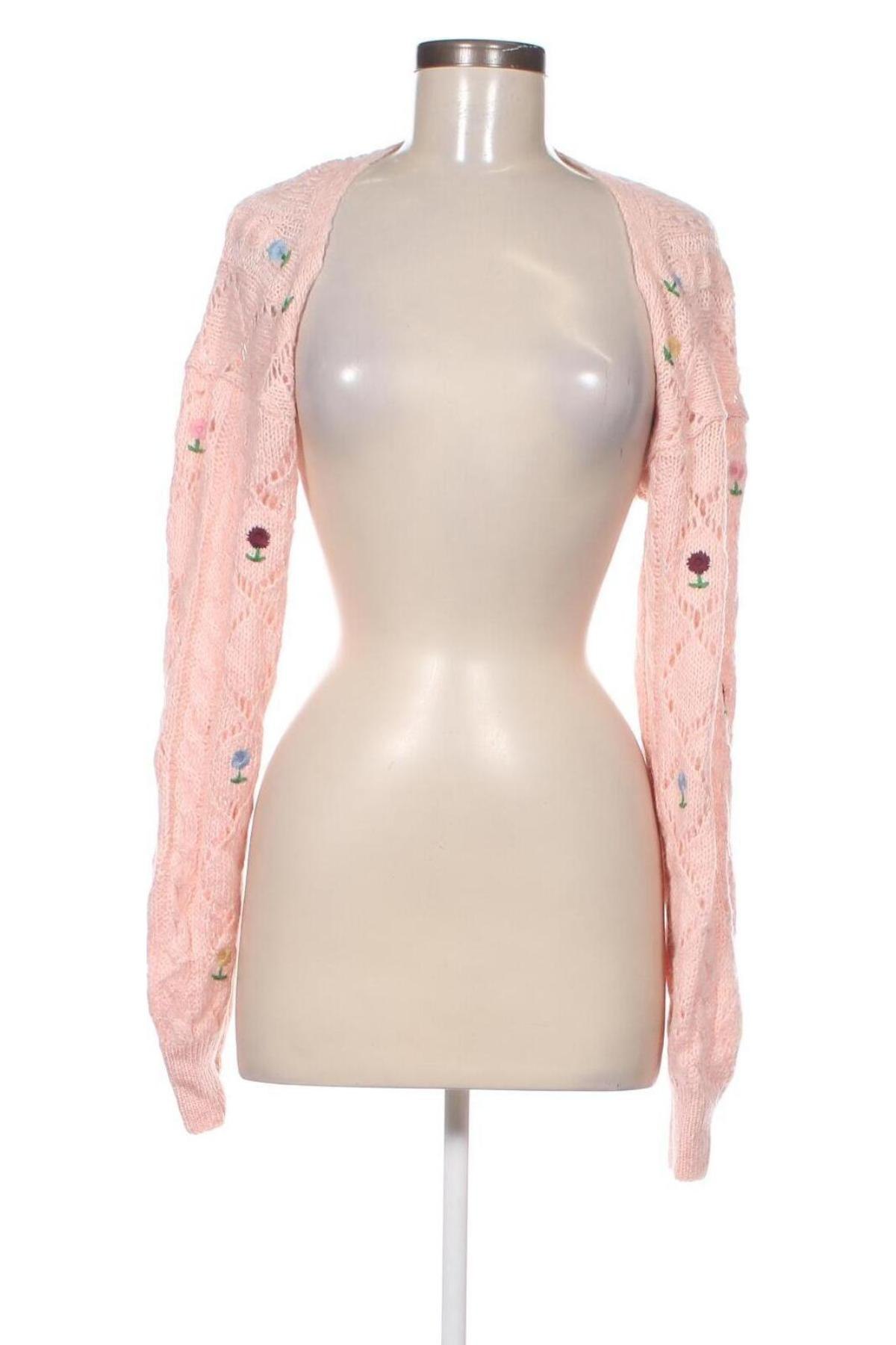 Дамски пуловер Zara, Размер S, Цвят Розов, Цена 27,00 лв.