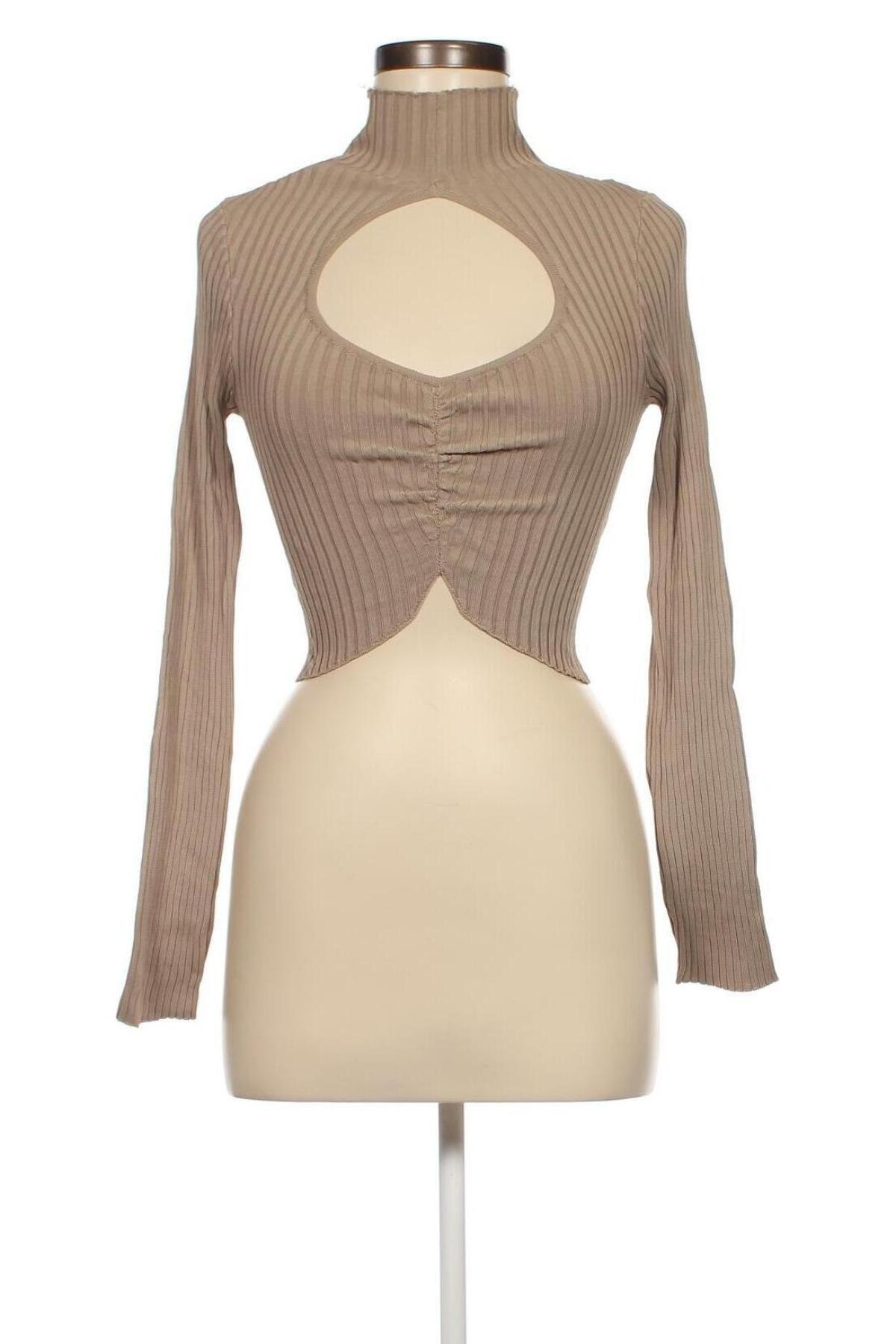 Damenpullover Zara, Größe S, Farbe Beige, Preis 17,26 €