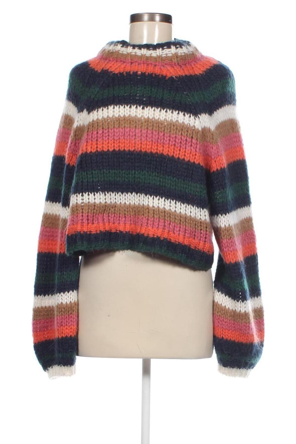 Damski sweter Zara Knitwear, Rozmiar S, Kolor Kolorowy, Cena 38,99 zł