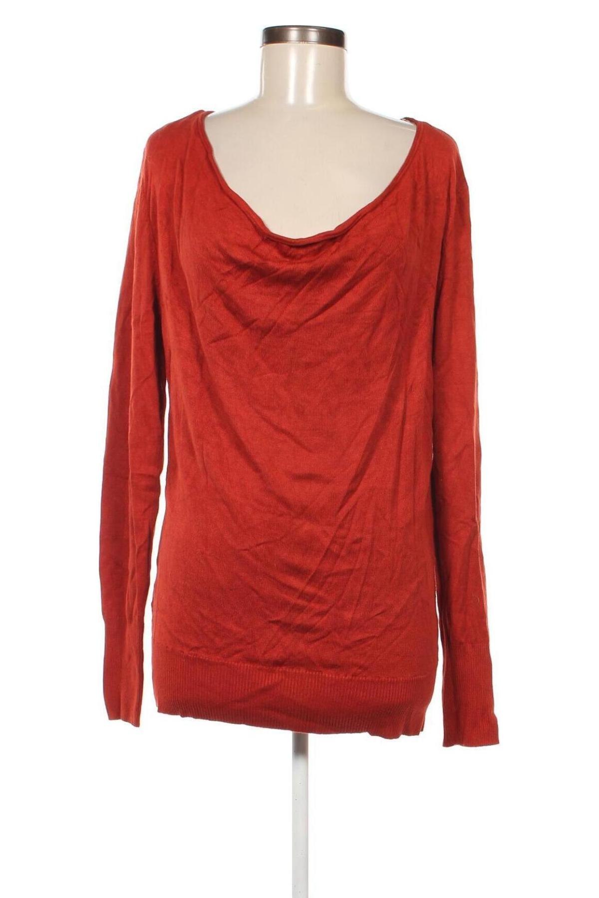 Дамски пуловер Zero, Размер L, Цвят Оранжев, Цена 16,40 лв.