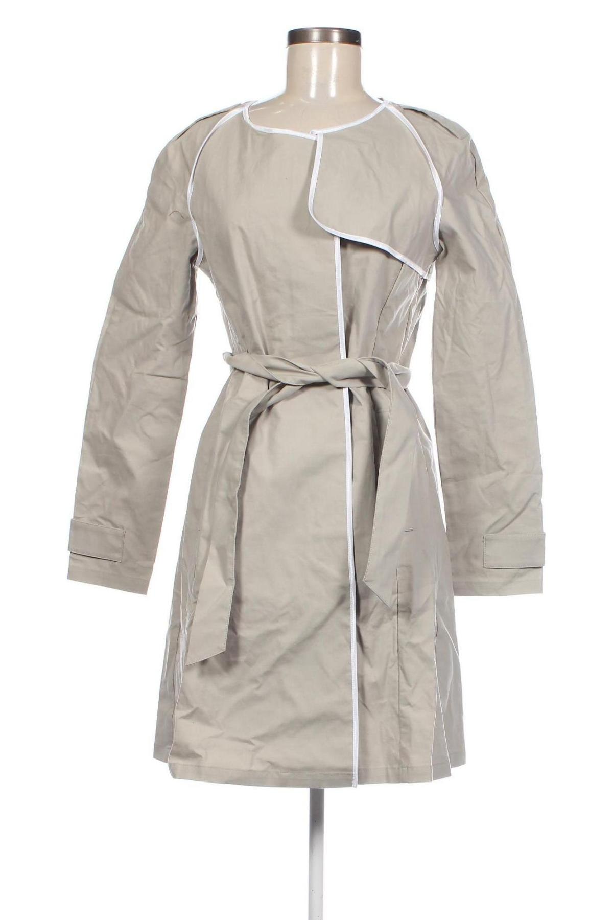 Damen Trenchcoat Adidas Slvr, Größe M, Farbe Grün, Preis 96,68 €