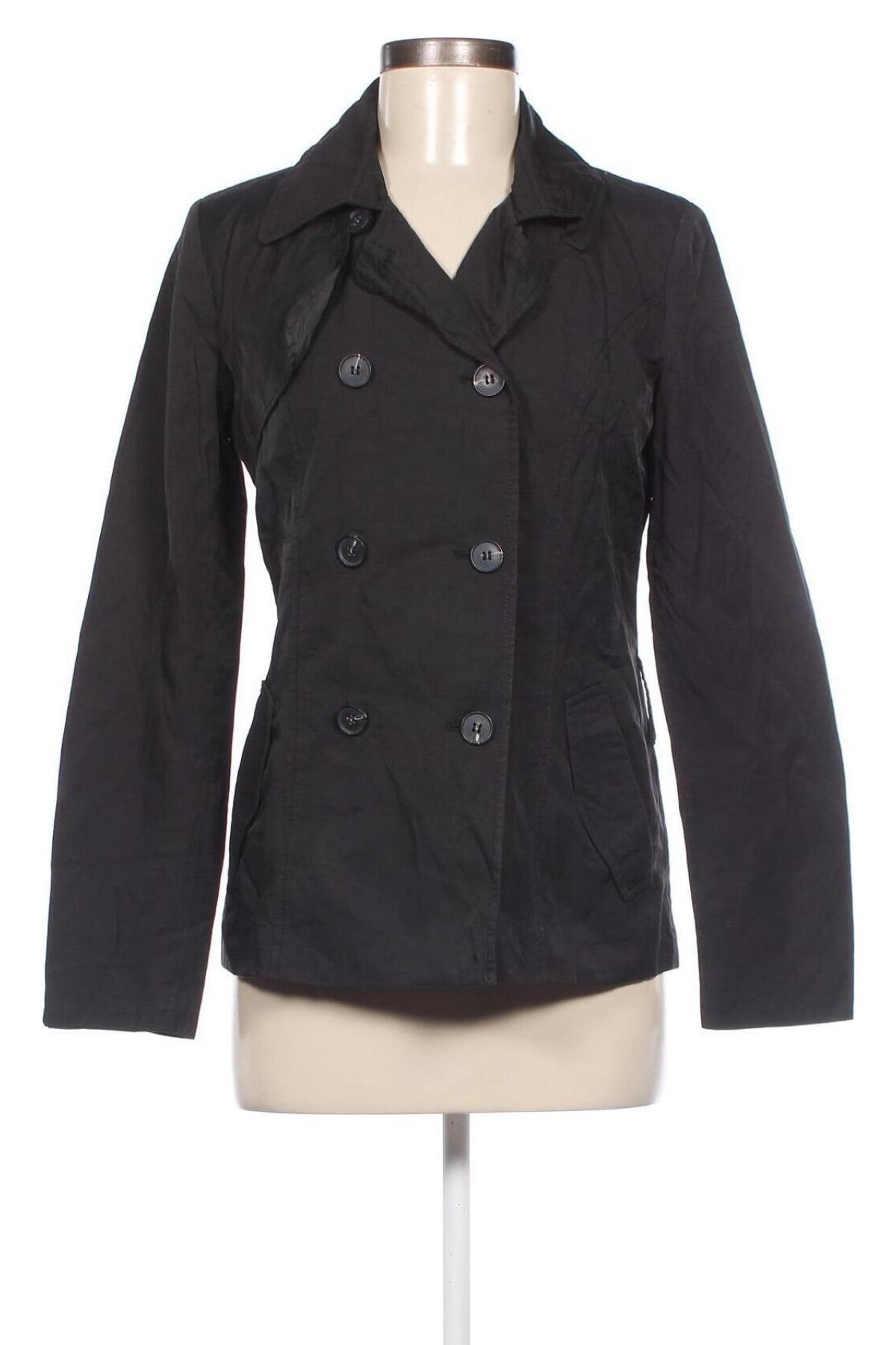 Damen Trenchcoat ONLY, Größe S, Farbe Schwarz, Preis 13,36 €