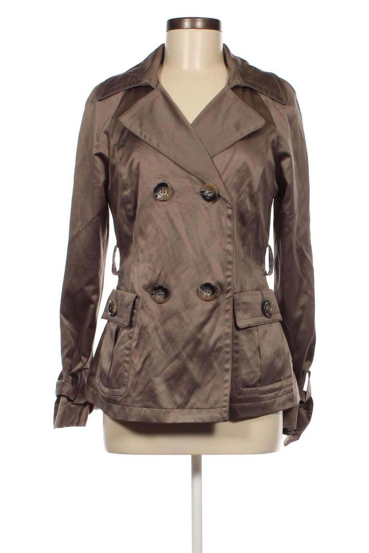 Damen Trench Coat Orsay, Größe S, Farbe Grün, Preis € 7,83