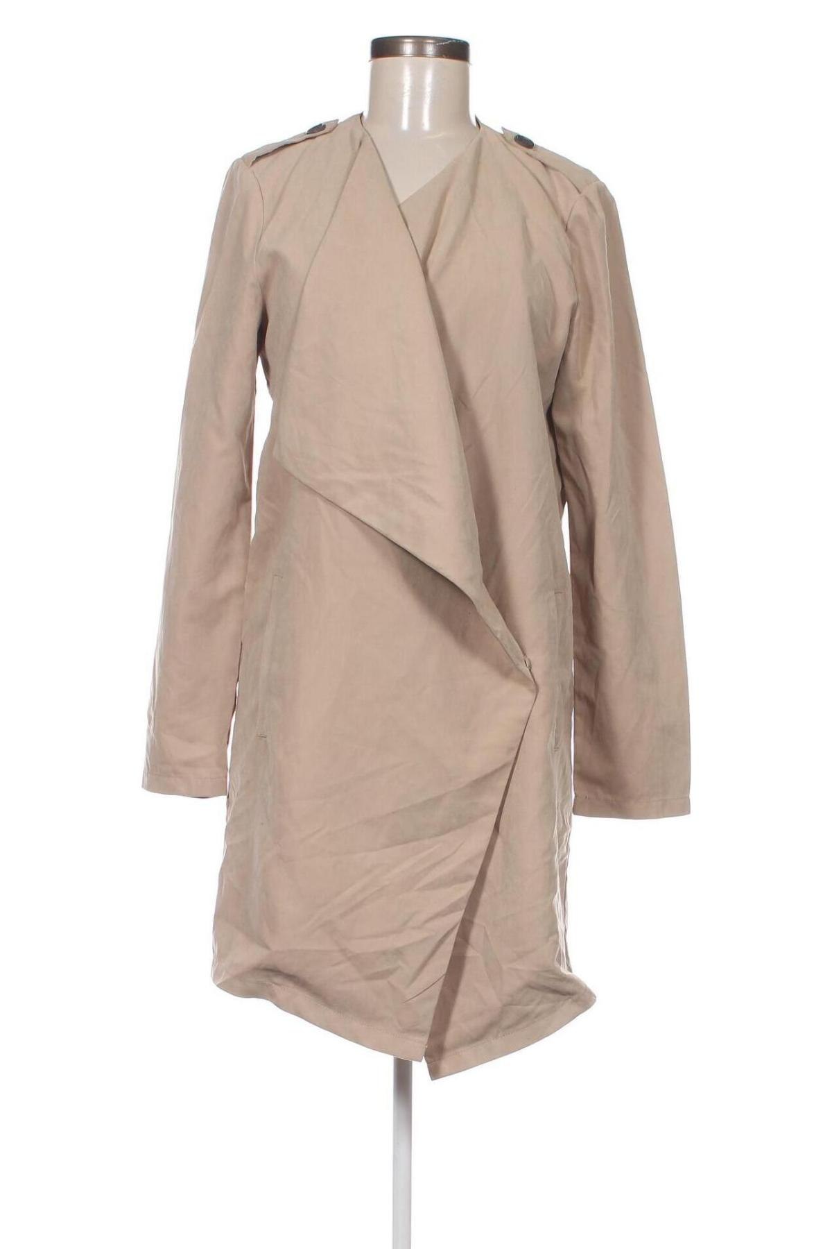 Damen Trench Coat Vero Moda, Größe M, Farbe Beige, Preis € 5,01
