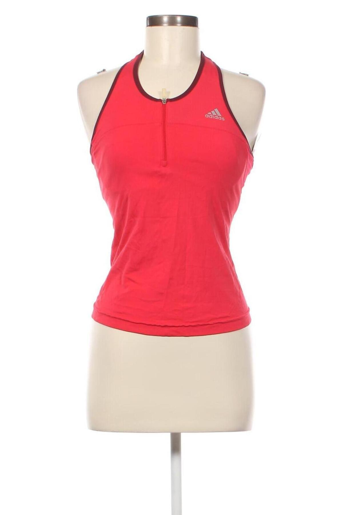 Γυναίκειο αθλητικό τοπ Adidas, Μέγεθος S, Χρώμα Ρόζ , Τιμή 8,84 €