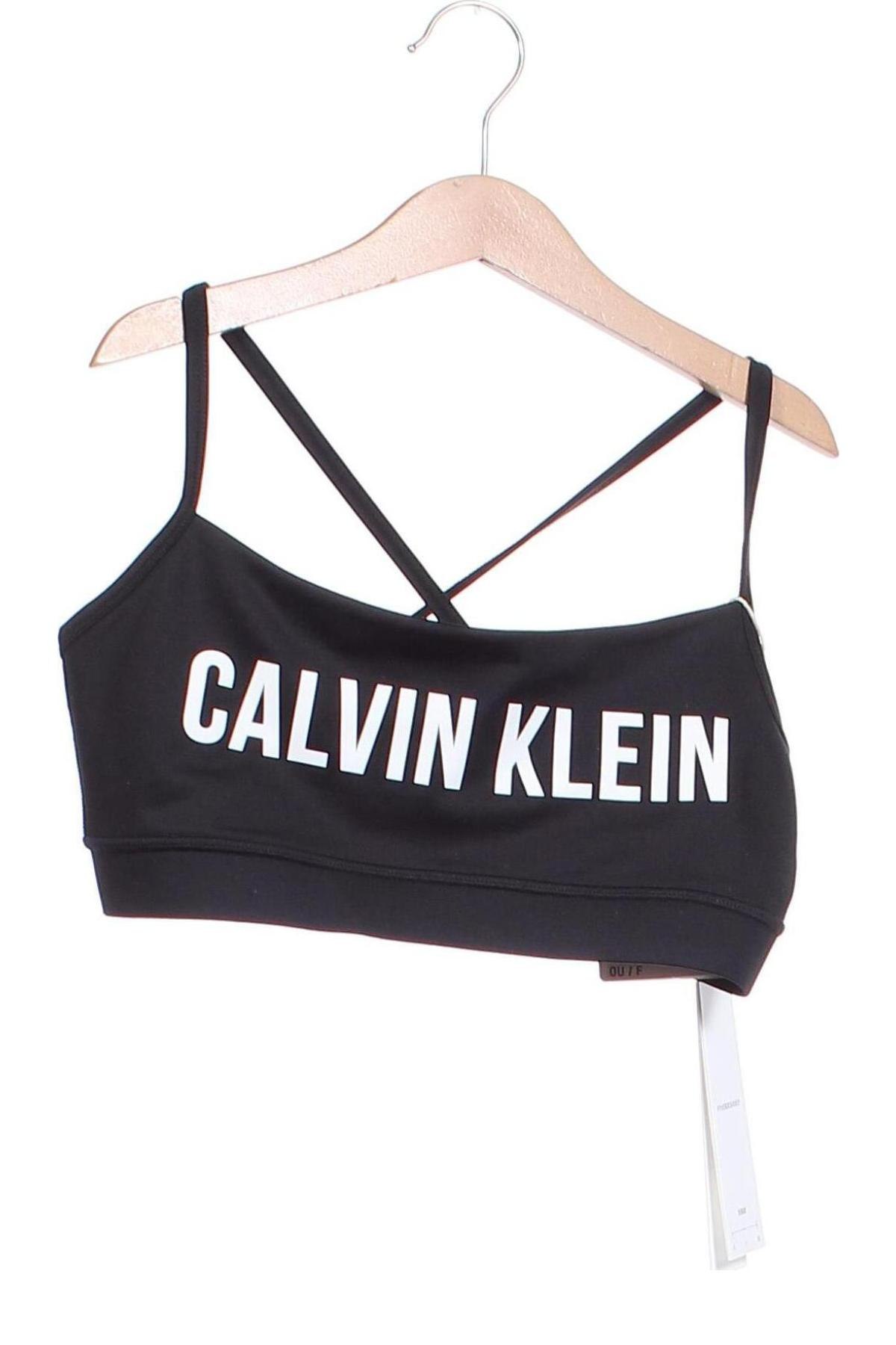 Dámský sportovní top  Calvin Klein, Velikost S, Barva Černá, Cena  1 116,00 Kč