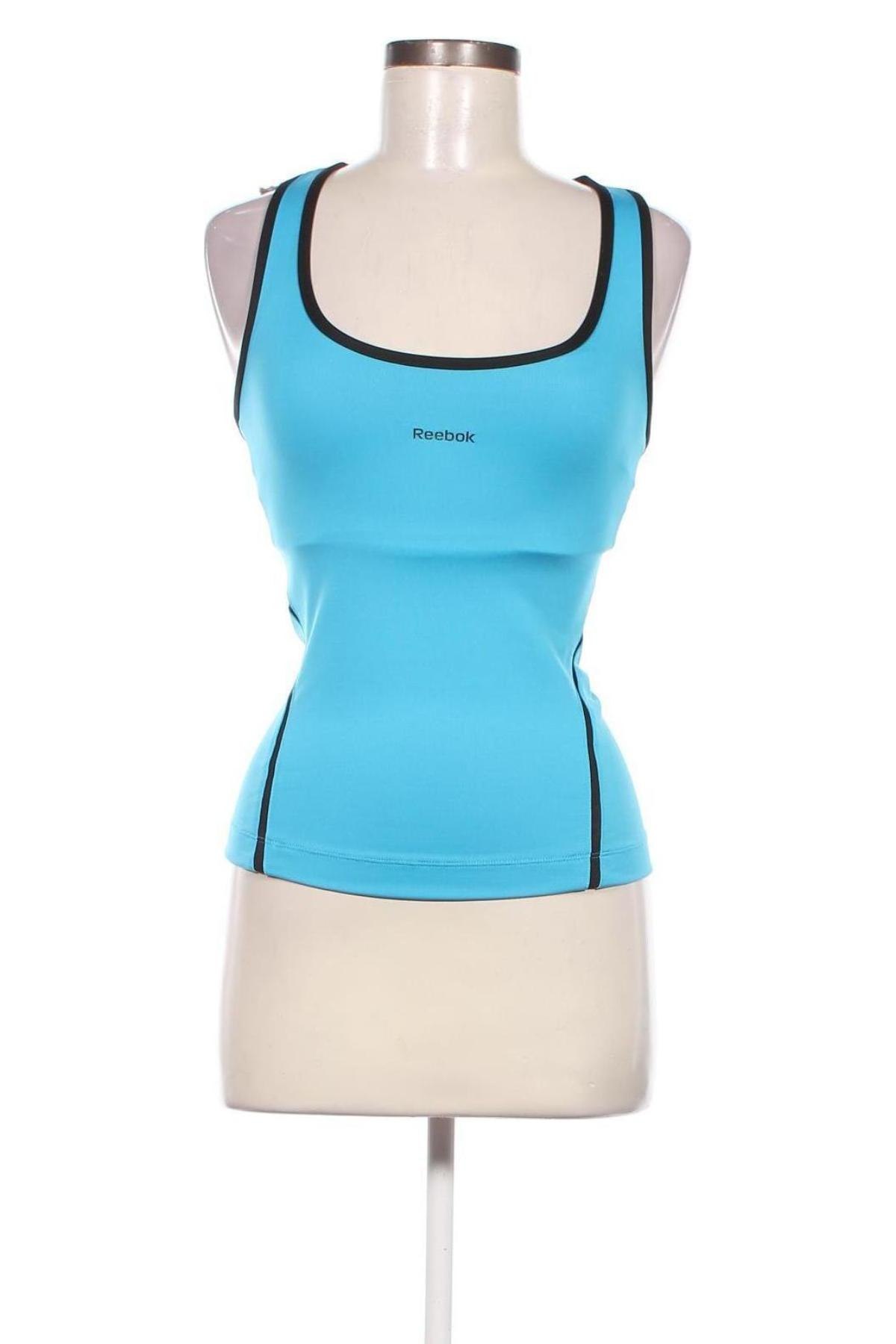 Damen Sporttop Reebok, Größe S, Farbe Blau, Preis 17,39 €