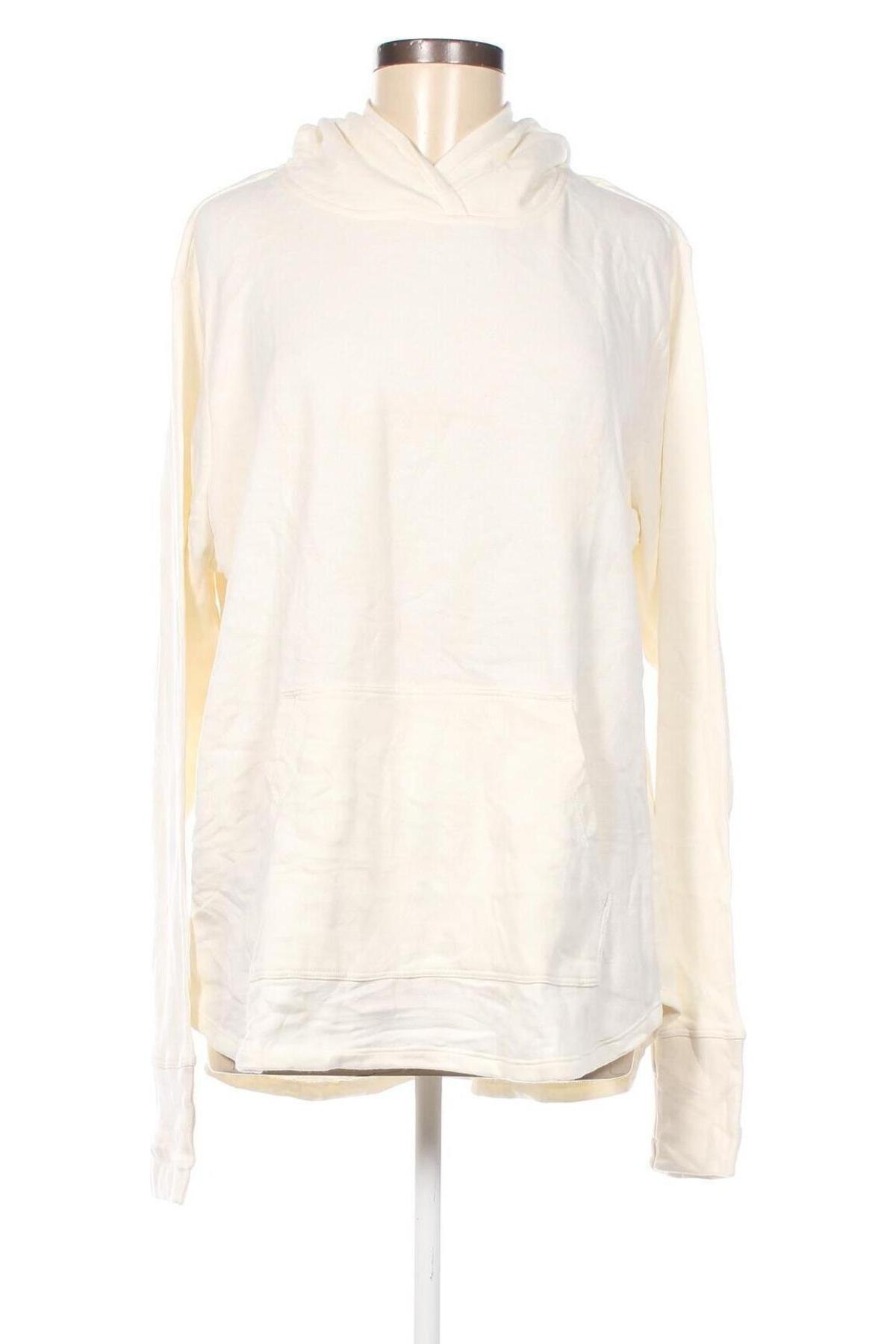 Damen Sweatshirt Athletic Works, Größe XXL, Farbe Weiß, Preis 10,09 €