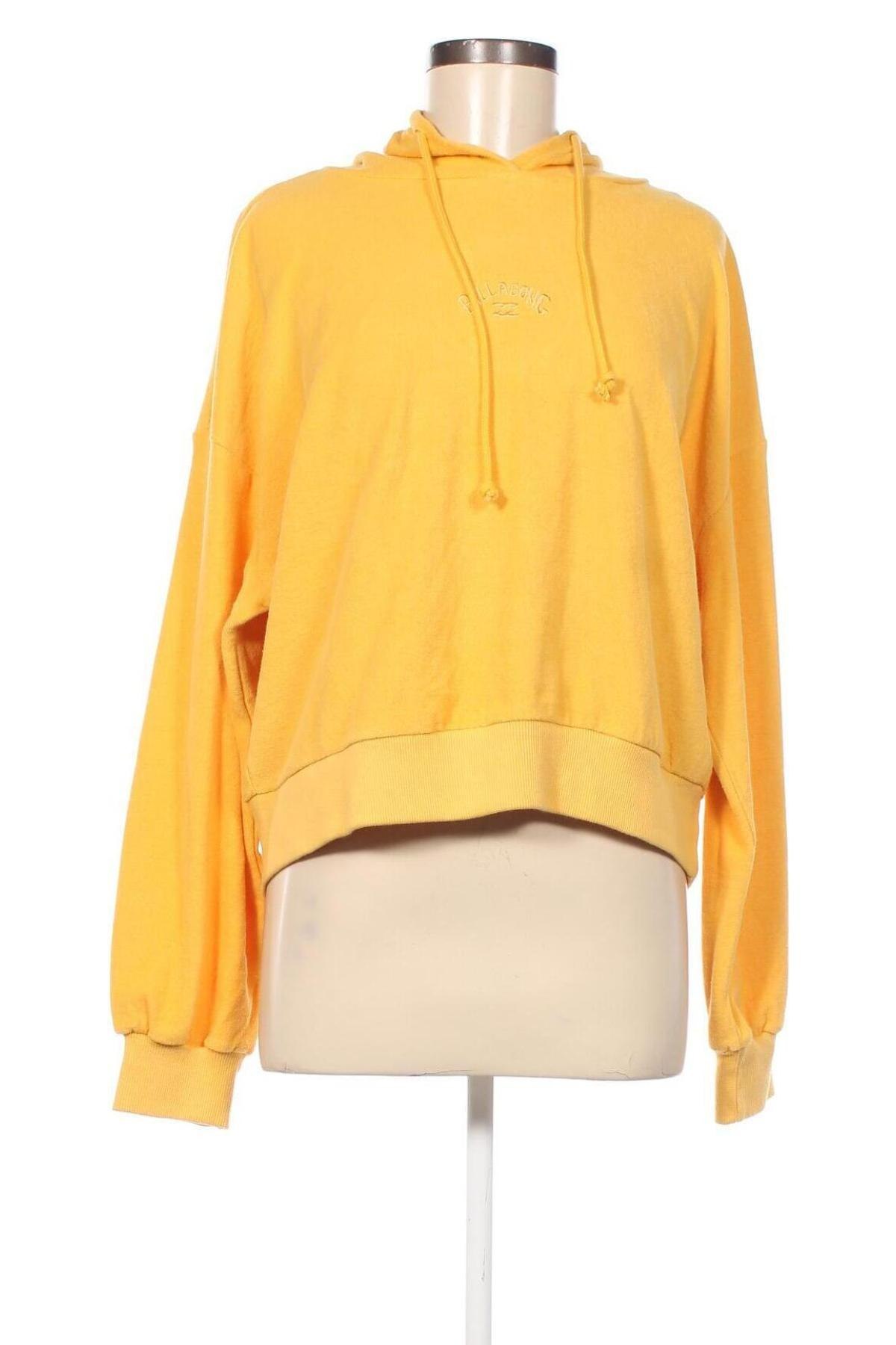 Γυναικείο φούτερ Billabong, Μέγεθος M, Χρώμα Κίτρινο, Τιμή 11,51 €