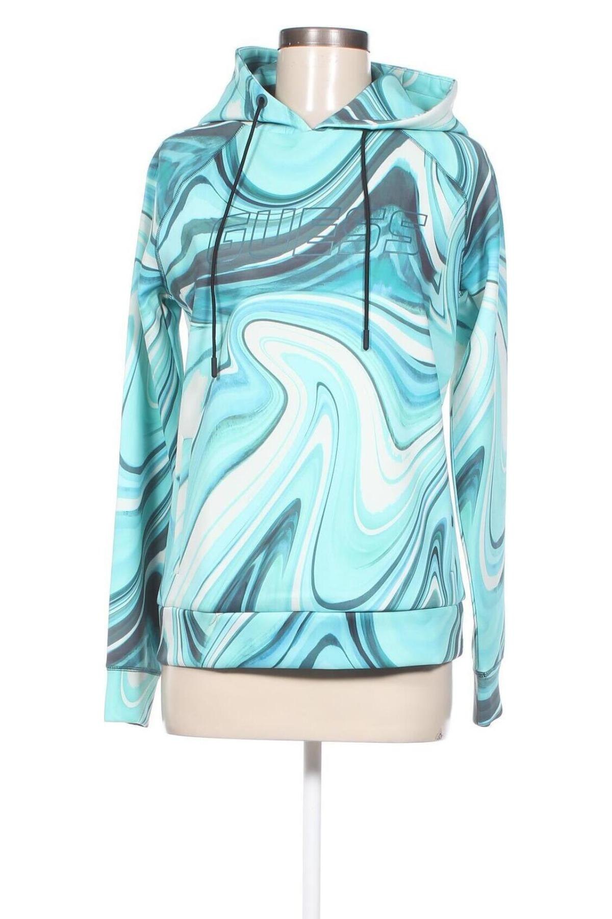 Damen Sweatshirt Guess, Größe M, Farbe Blau, Preis 44,33 €