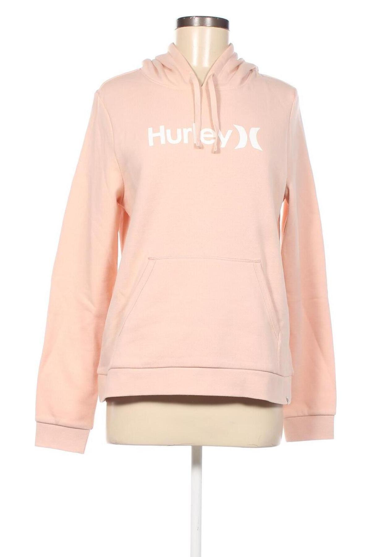 Damen Sweatshirt Hurley, Größe S, Farbe Beige, Preis 22,27 €