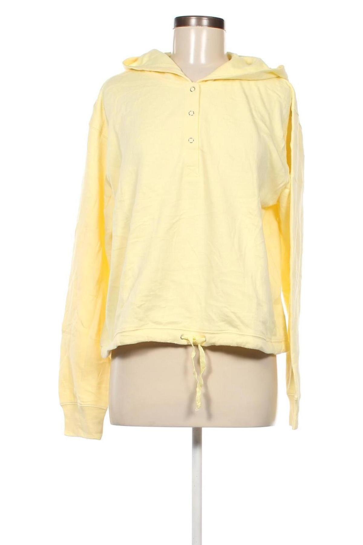 Γυναικείο φούτερ Moda International, Μέγεθος L, Χρώμα Κίτρινο, Τιμή 5,92 €